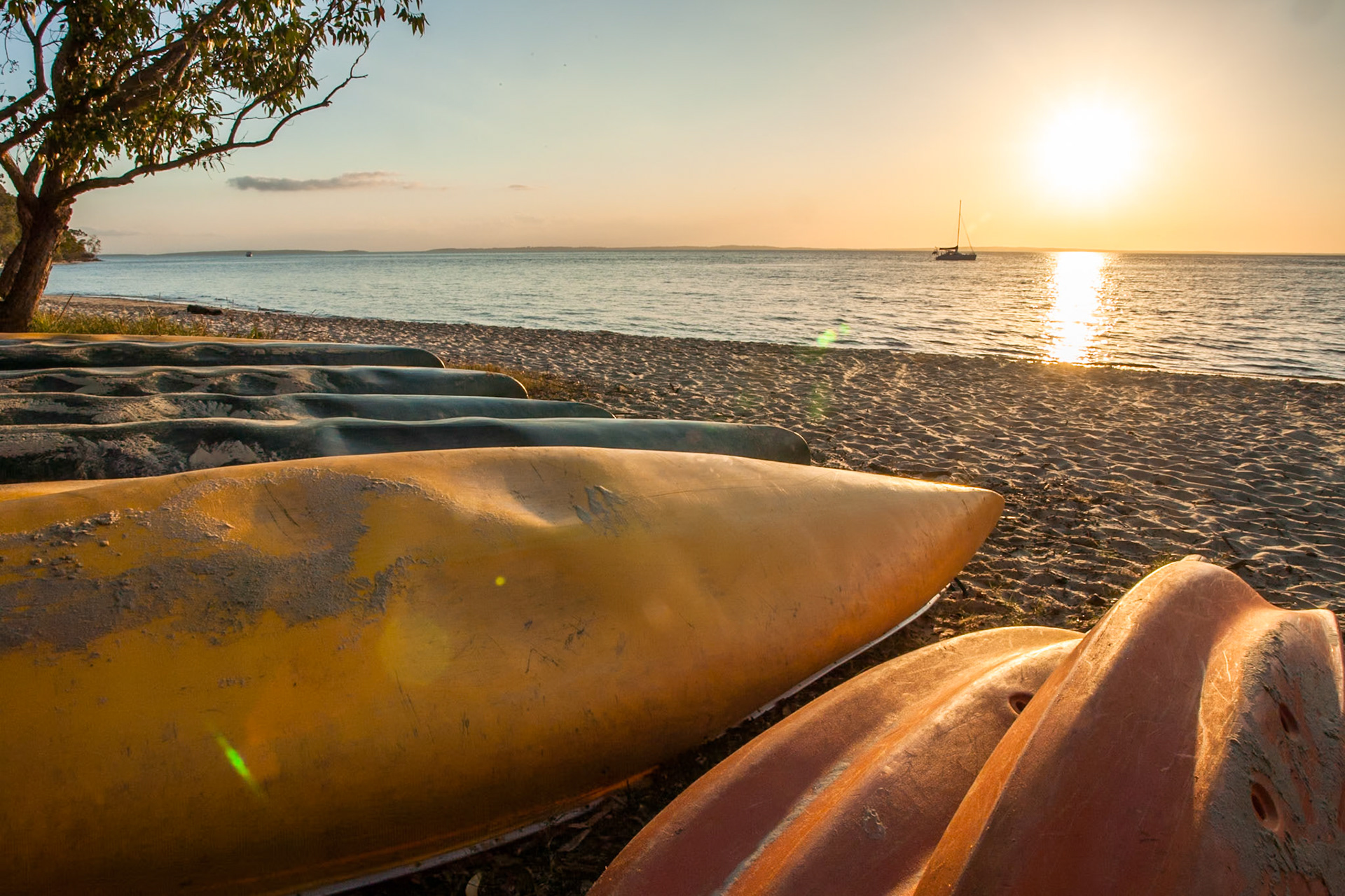 Canoes, Fraser Island, Queensland