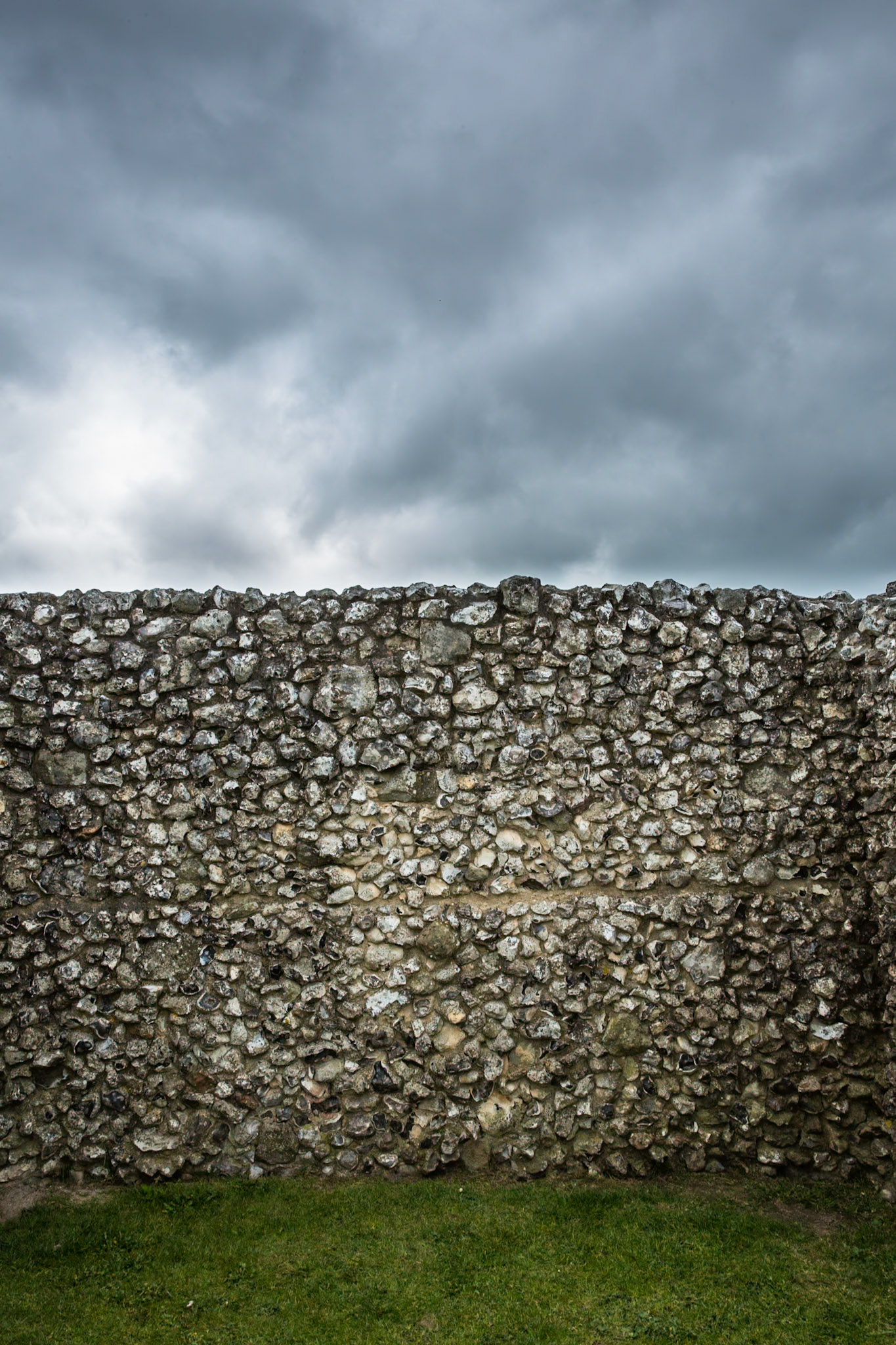 Old Sarum, is the site of the earliest settlement of Salisbury in Wiltshire, England. The hilltop shows evidence of Neolithic settlement as early as 3000BC. Stonehenge is nearby.