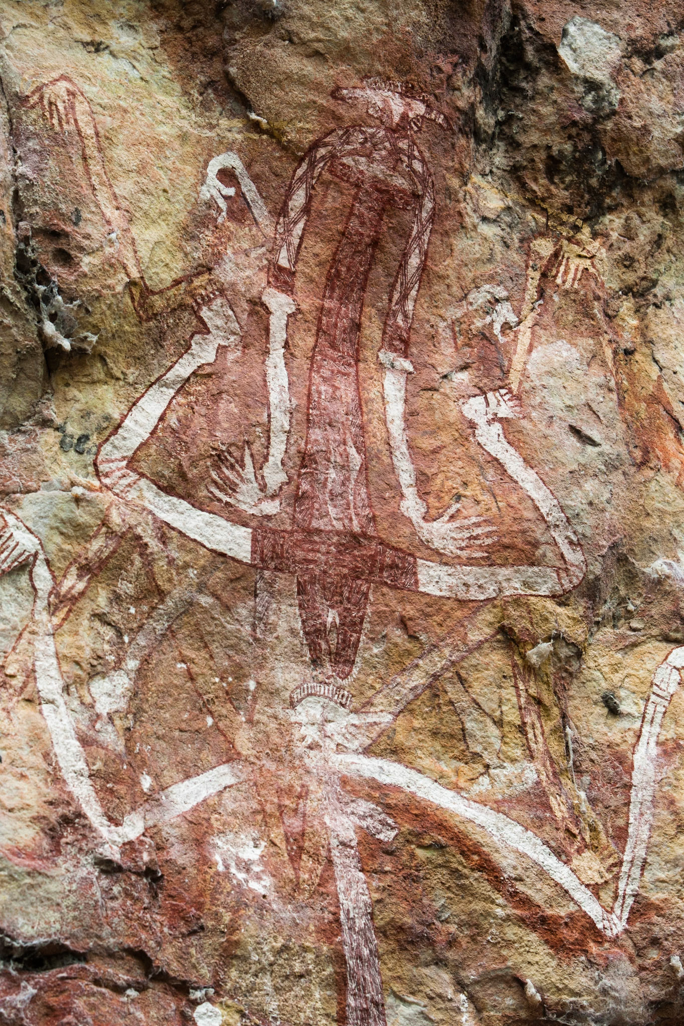 Rock-art. Mount Borradale, Arnhemland, Northern Territory