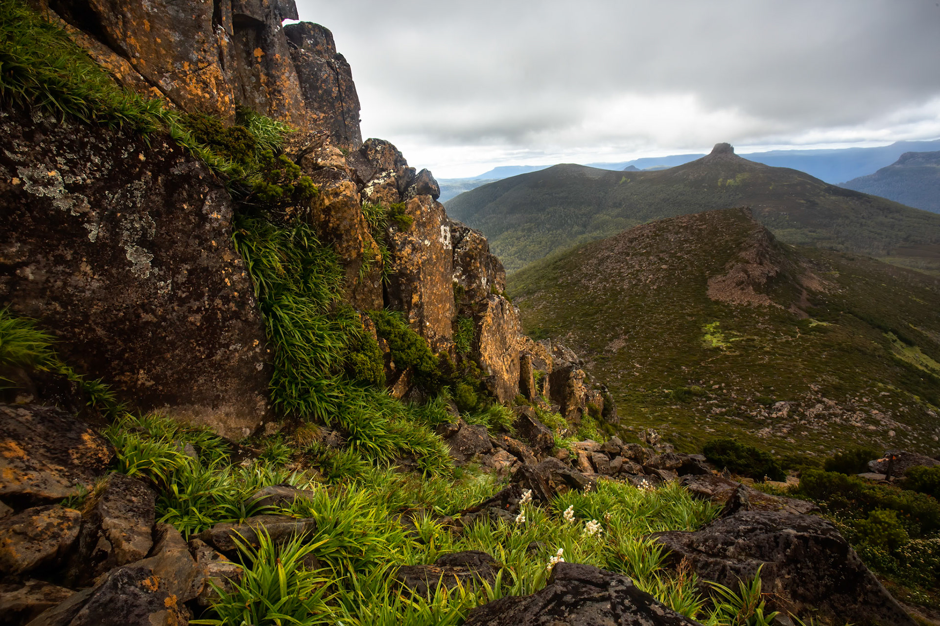 Pelion to Kia Ora, The Overland Track, Cradle Mountain- Lake St Clair National Park, Tasmania.
