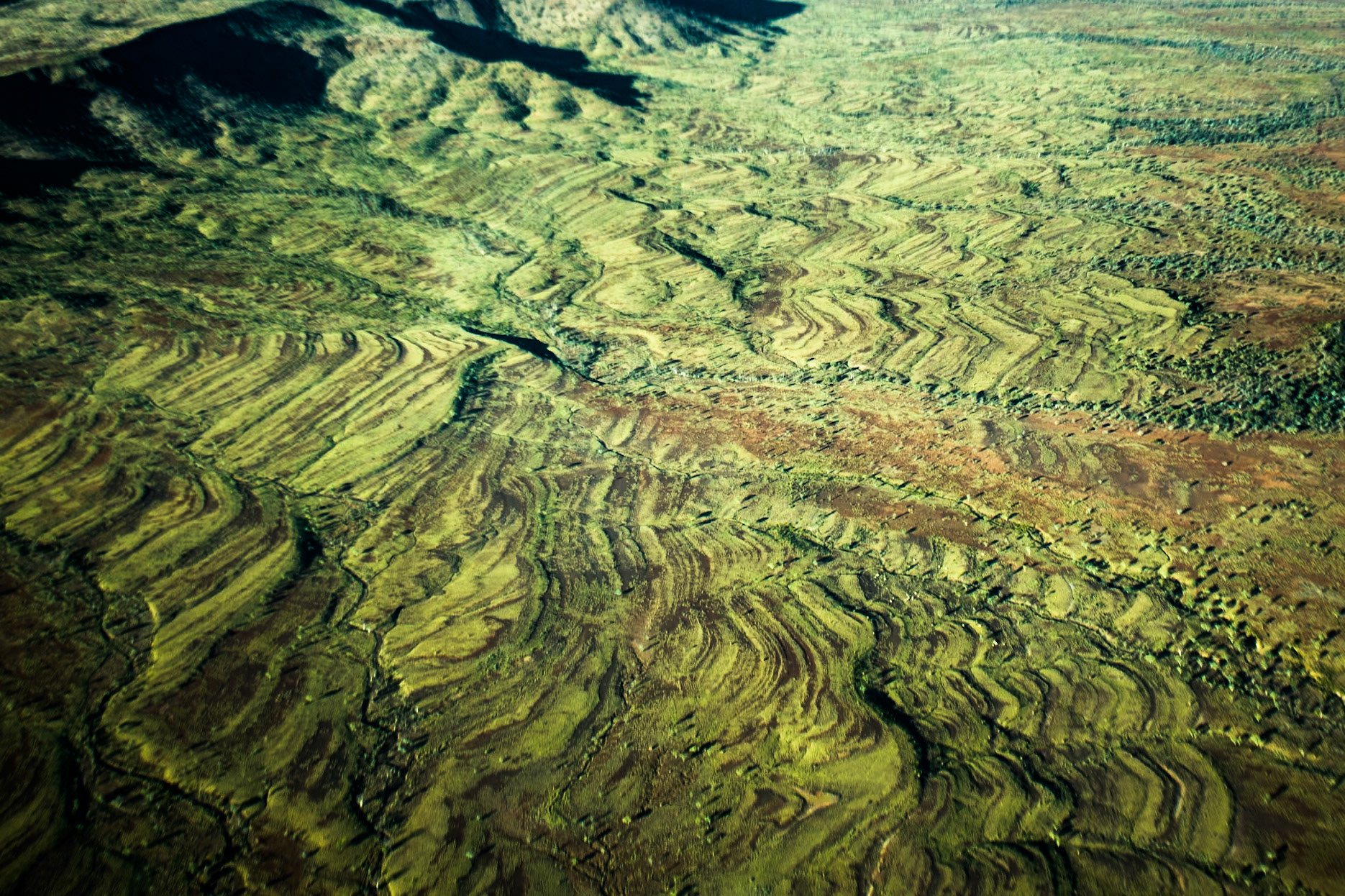 Aerial view, the Bungle Bungles, West Australia