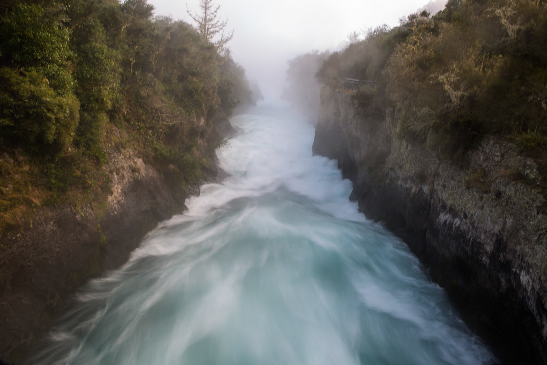 Taupó Huka falls, Taupó, New Zealand