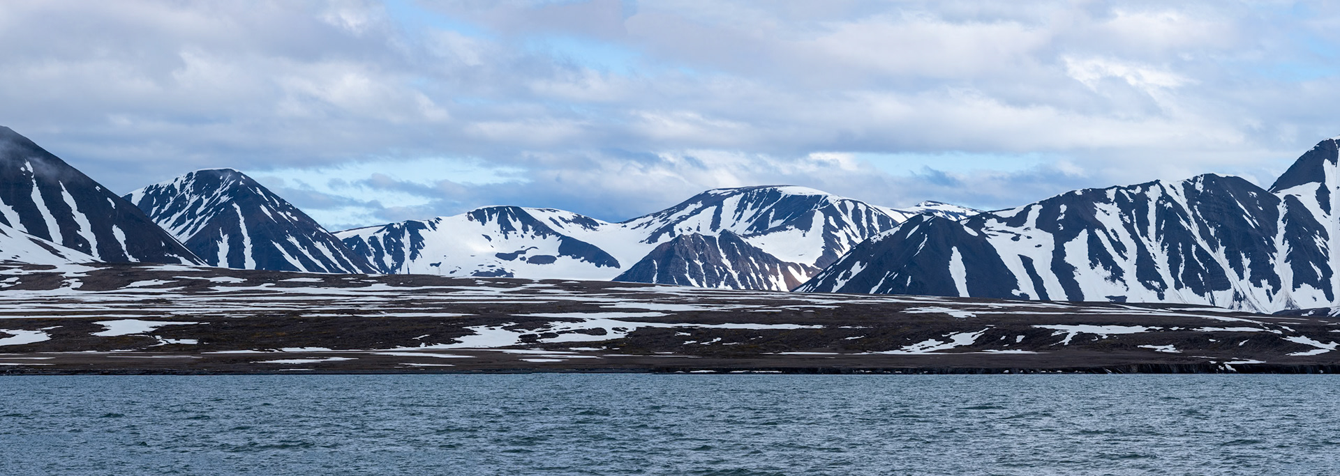 Landscape, Mosselbukta, Svalbard, Norway