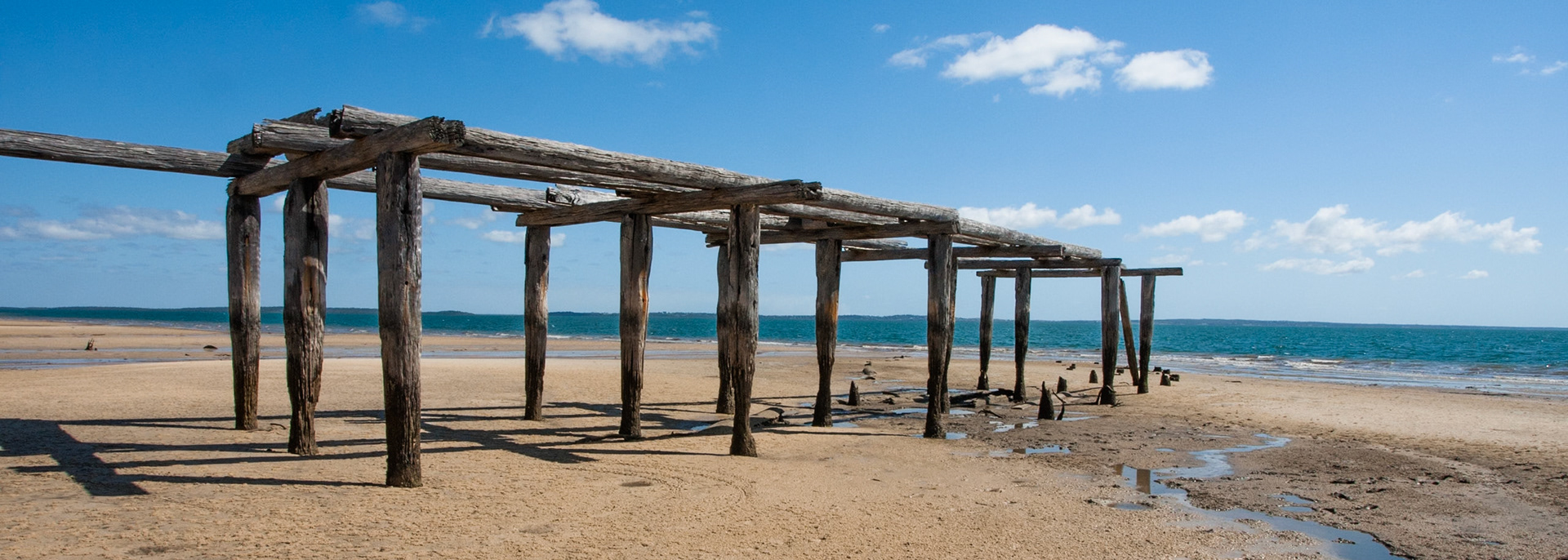 Mckenzie's Pier, Kingfisher Bay, Fraser Island, Queensland