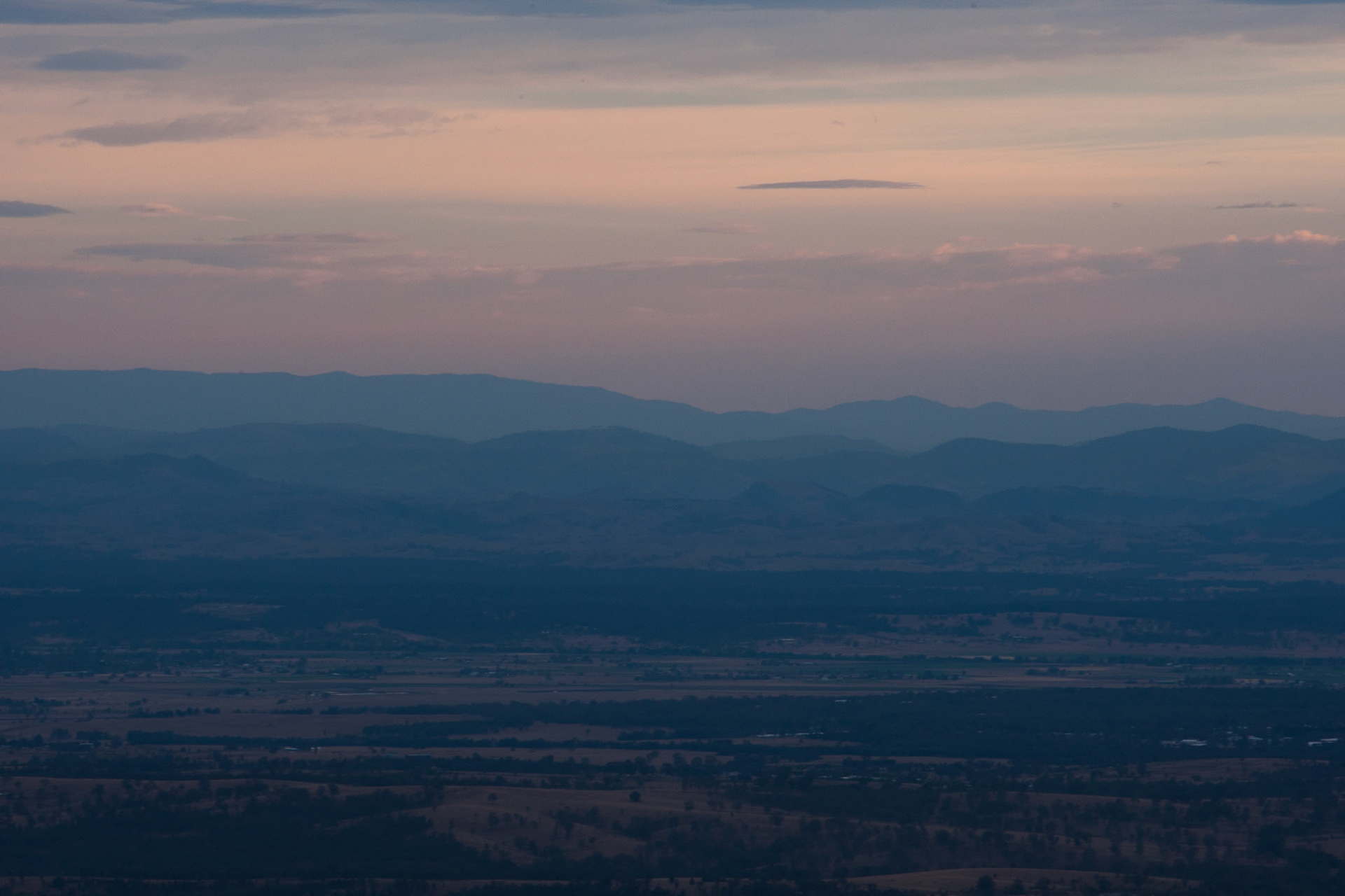 Hot air balloon ride in the Hunter Valley, New South Wales.