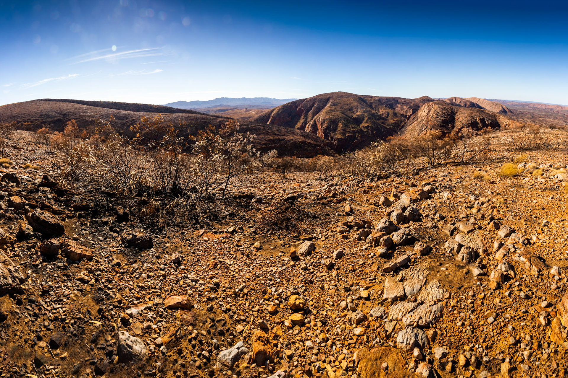Serpentine George to Charlie's Camp, Larapinta Trail, Northern Territory, Australia