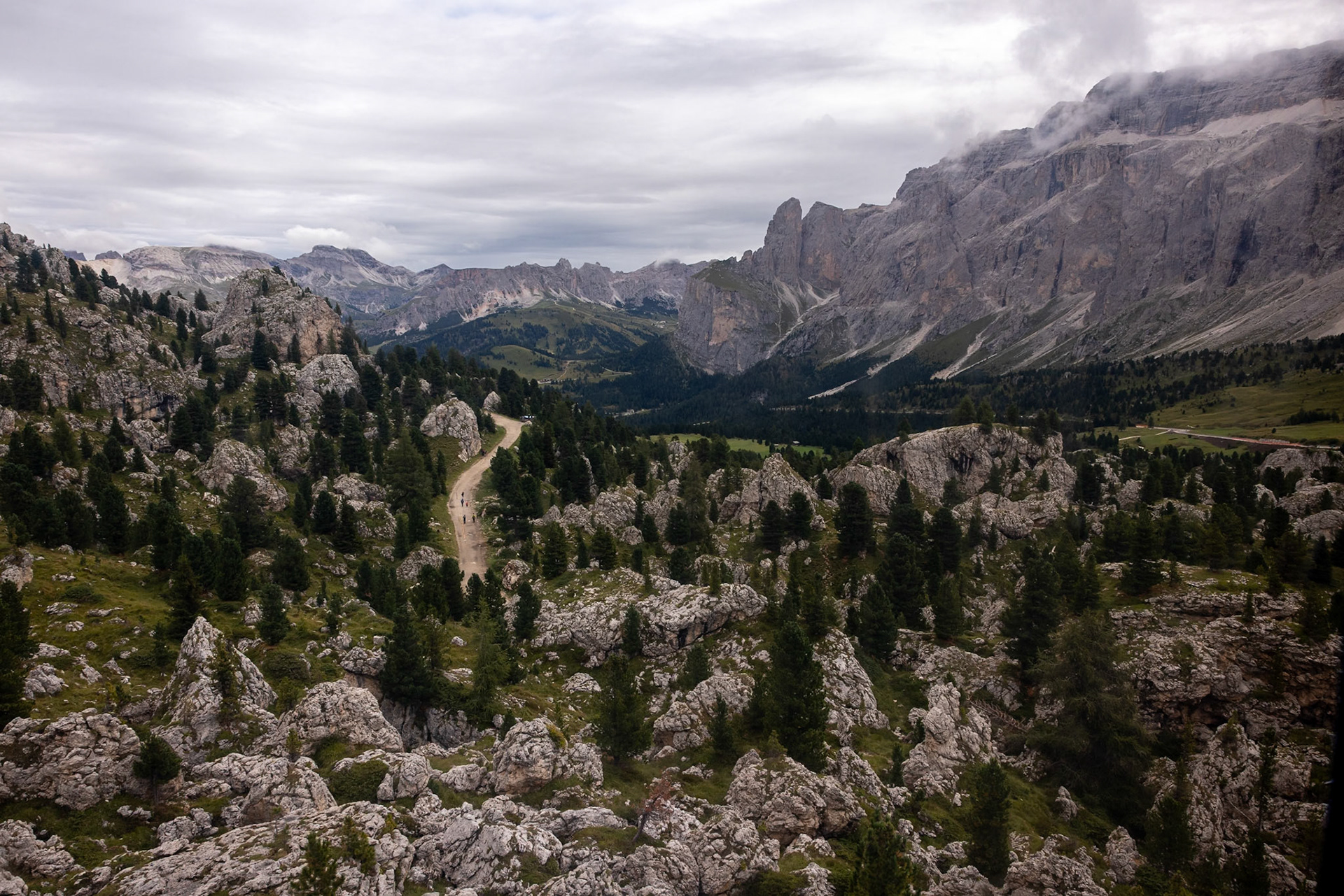 Passo Sella, Sassolungo, Selva di Val Gardena, Dolomites, South Tyrol, Italy