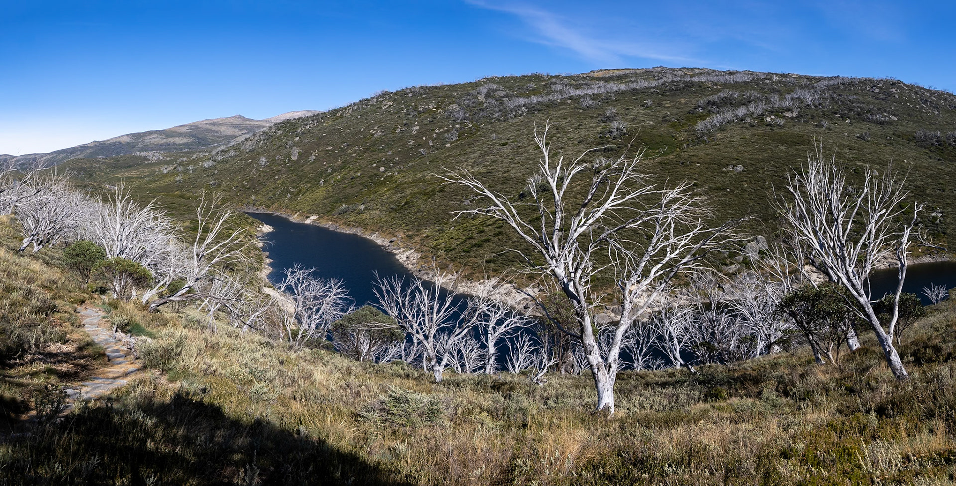 Guthega to Charlotte's Pass, Snowies Alpine Trail, Snowy Mountains, New South Wales, Australia