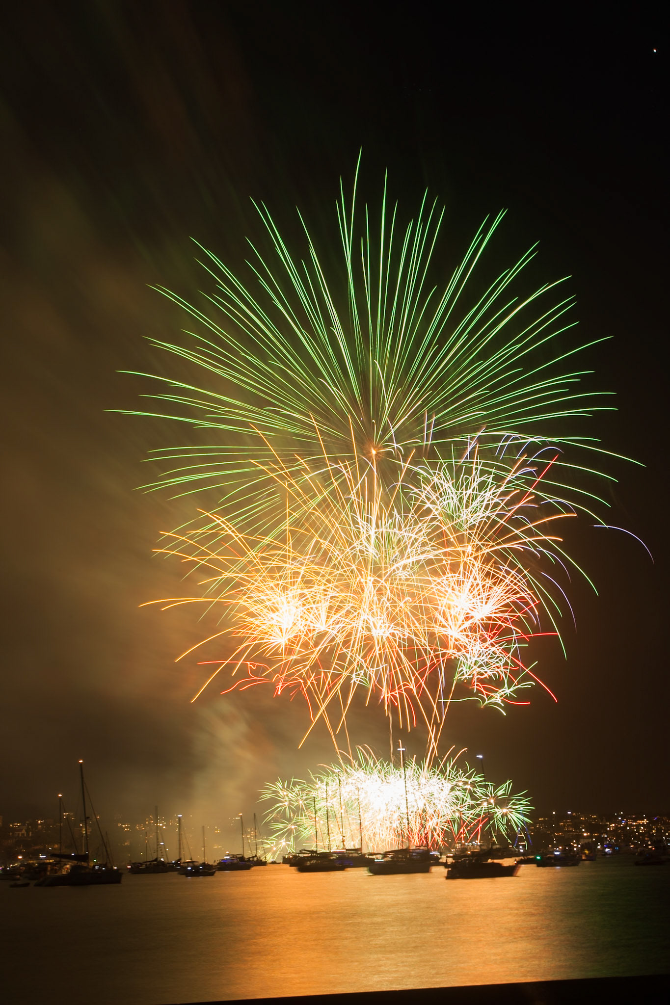 Fireworks, New Year's eve 2012, Sydney
