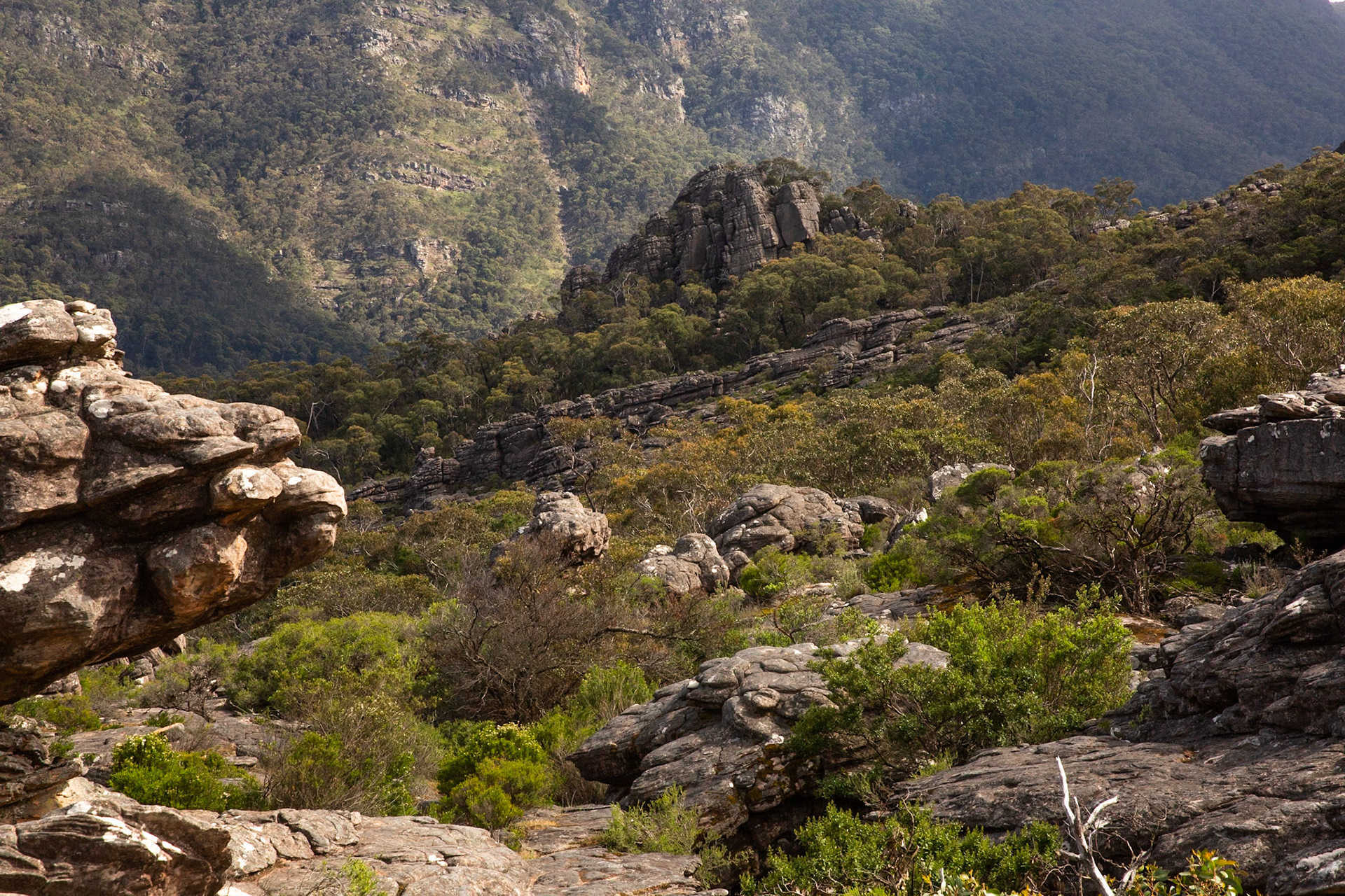 Sundial Peak circuit, Hall's Gap, The Grampians, Victoria
