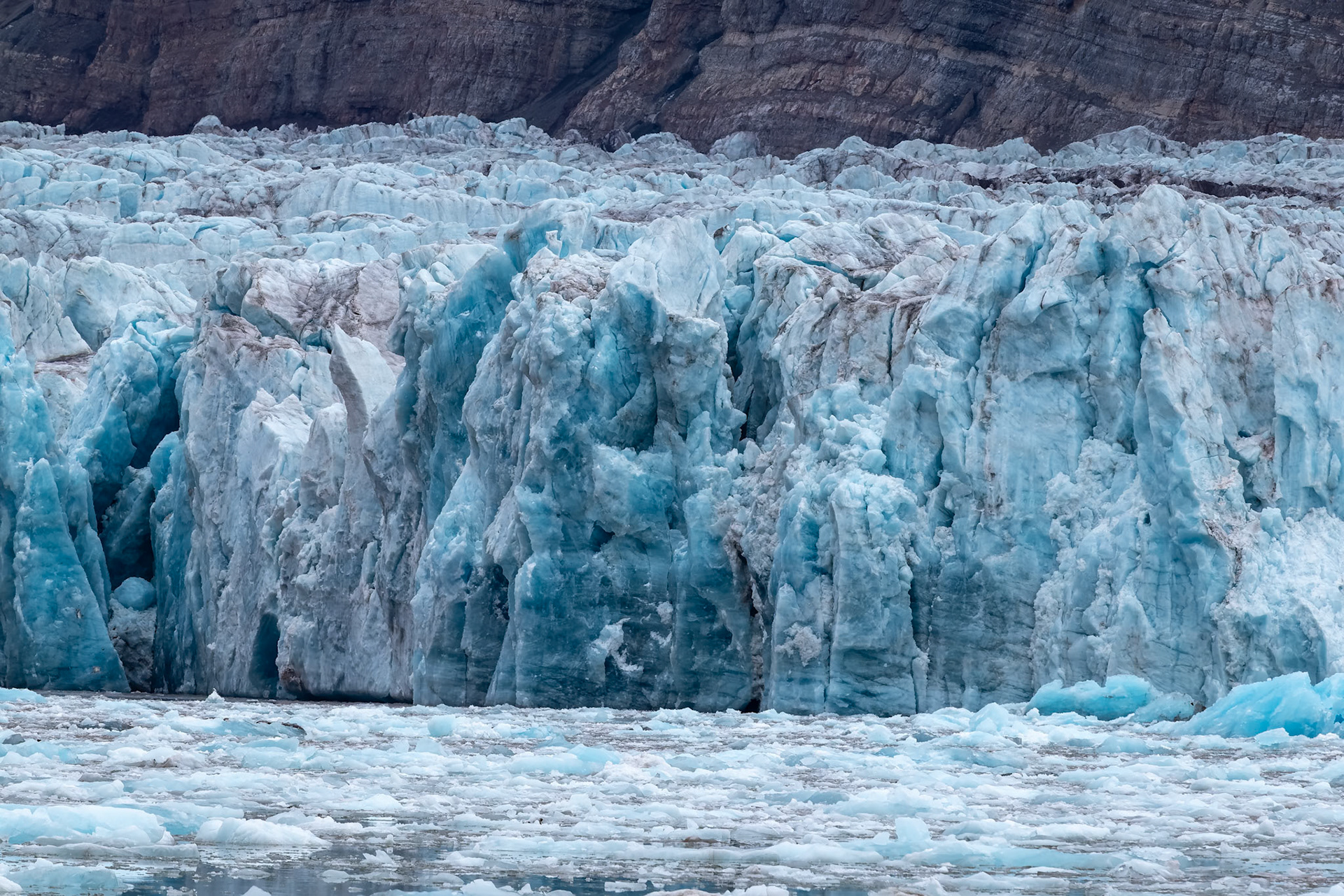 Landscape, Kongsbreen, Svalbard, Norway
