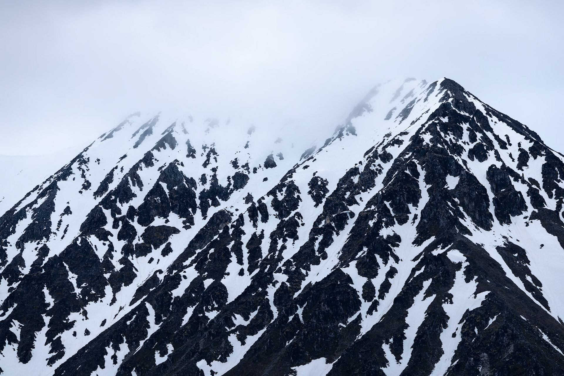 Landscape, Magdelena Fjord, Svalbard, Norway