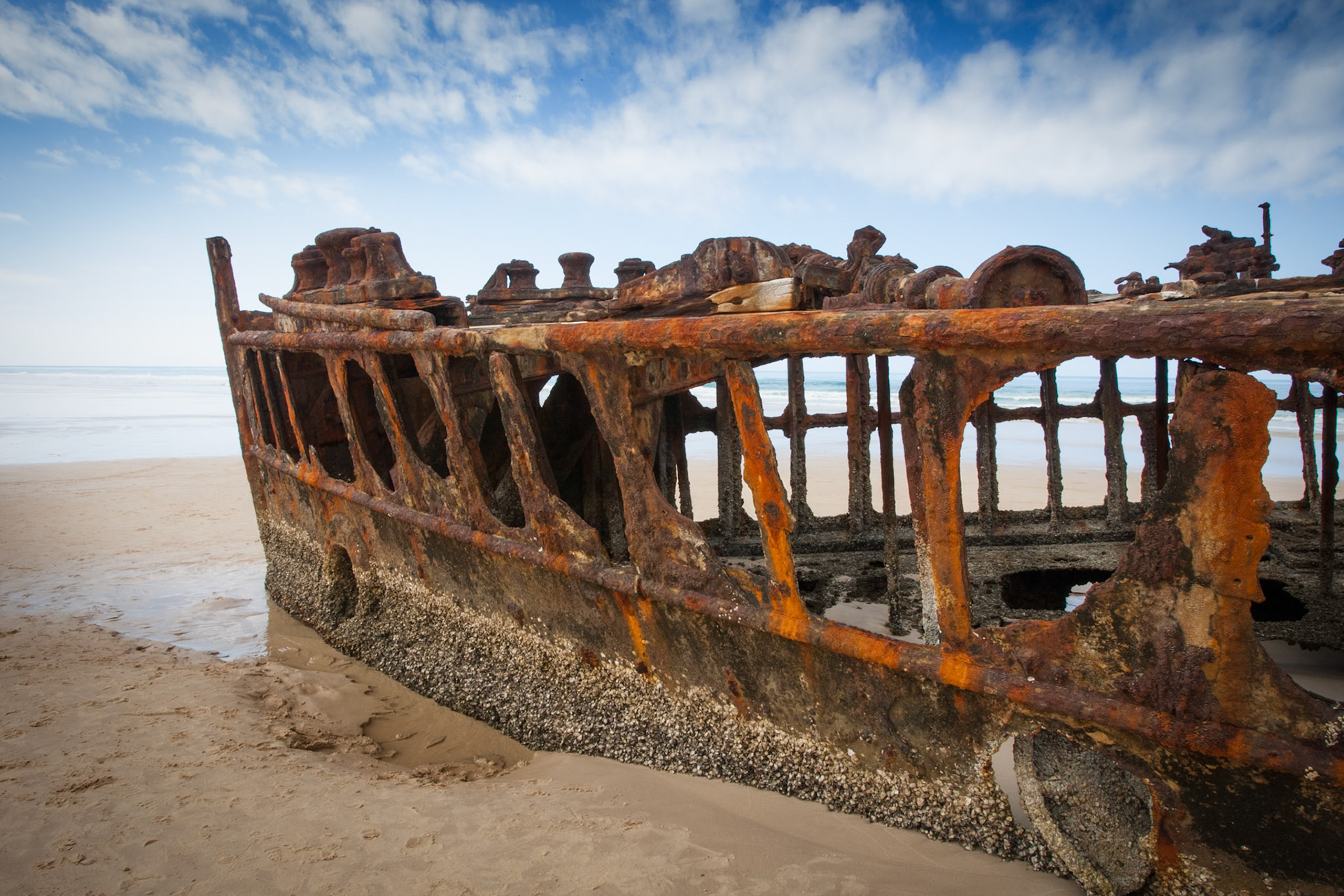 Maheno wreck, Fraser Island, Queensland