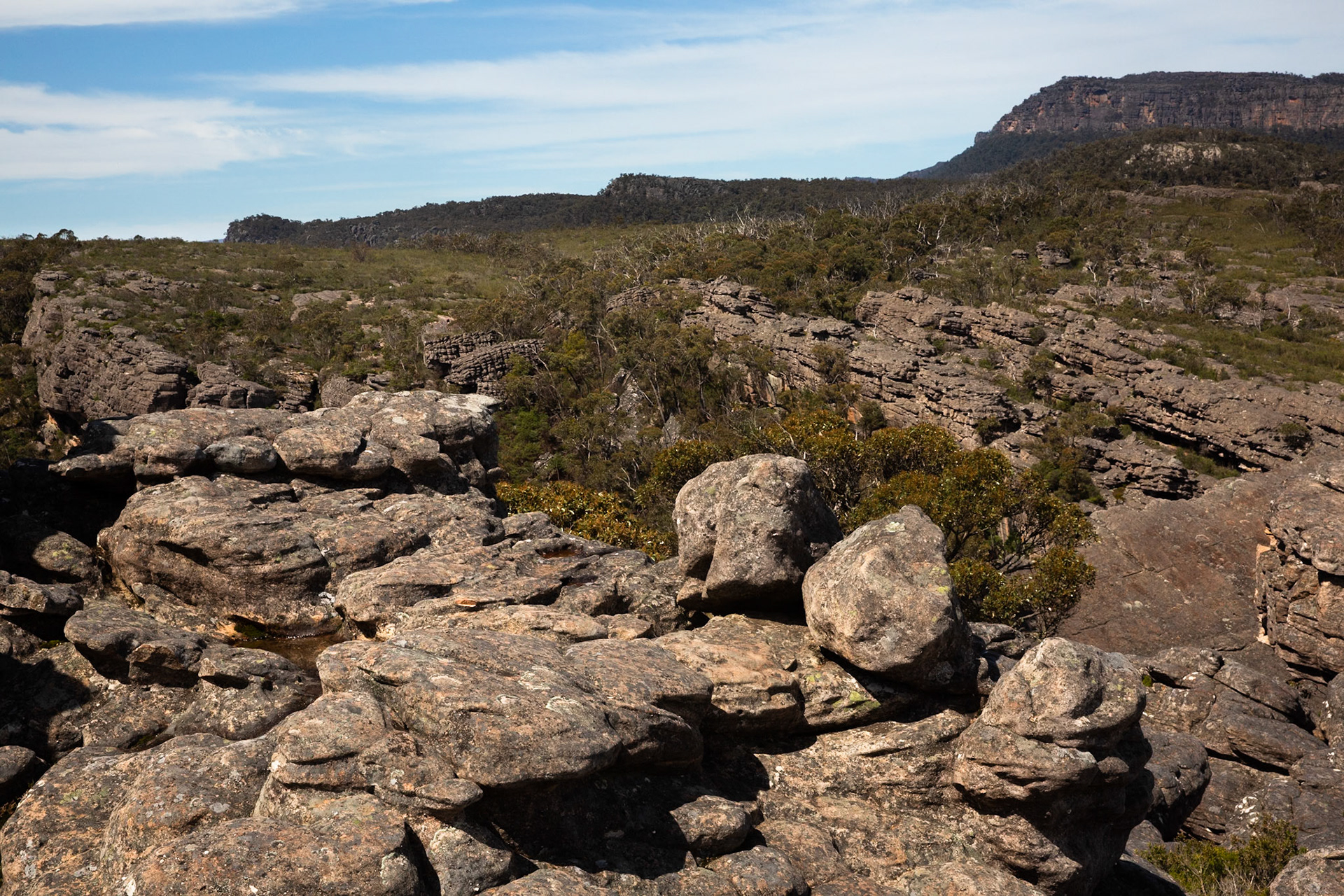 The Pinnacle circuit, Hall's Gap, The Grampians, Victoria