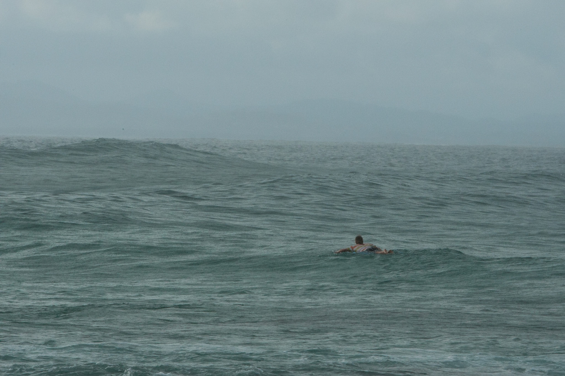 Lone surfer, Little Watego's beach, Byron Bay