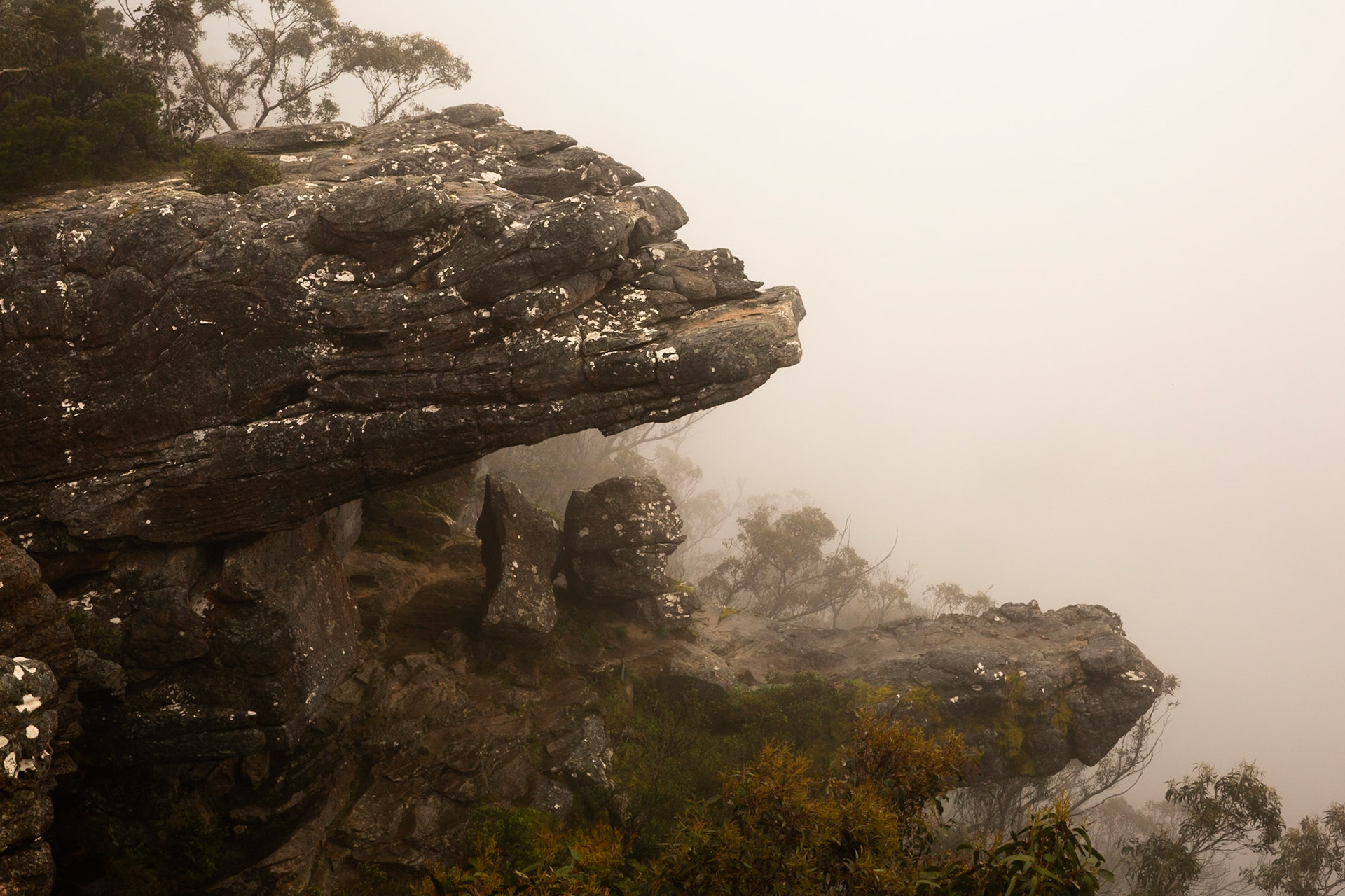 Reed's lookout and the Balconies , Hall's Gap,  The Grampians, Victoria