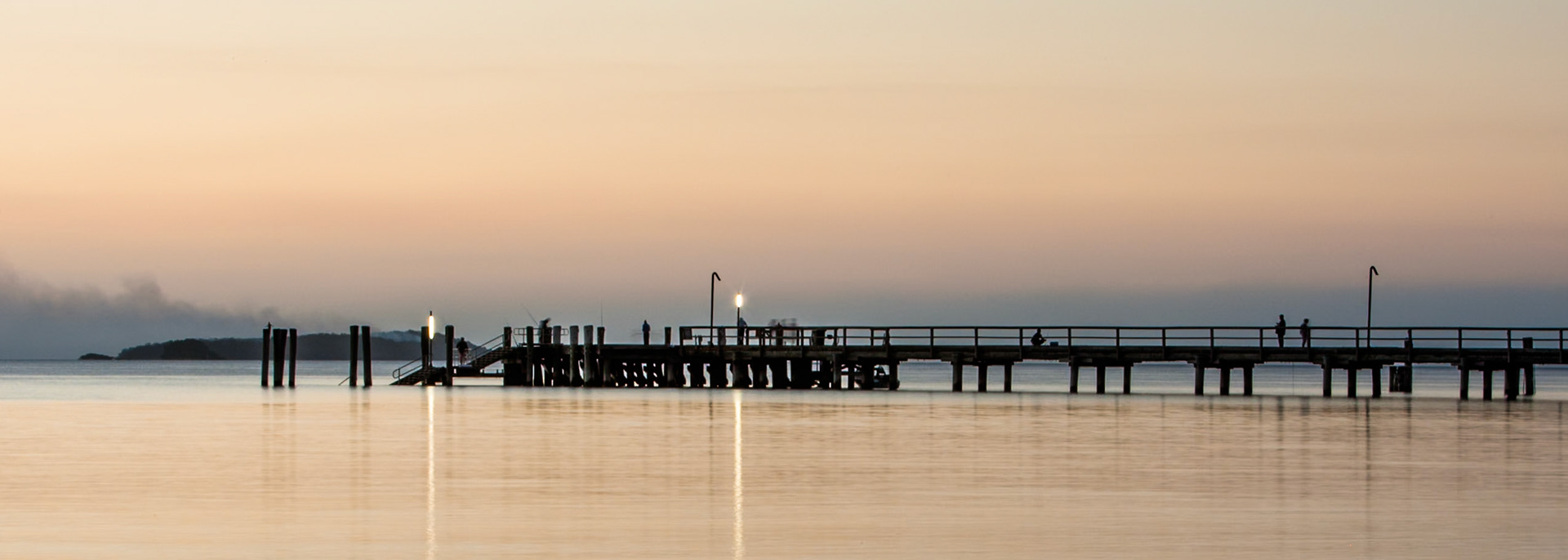 Pier at Kingfisher Bay, Fraser Island, Queensland