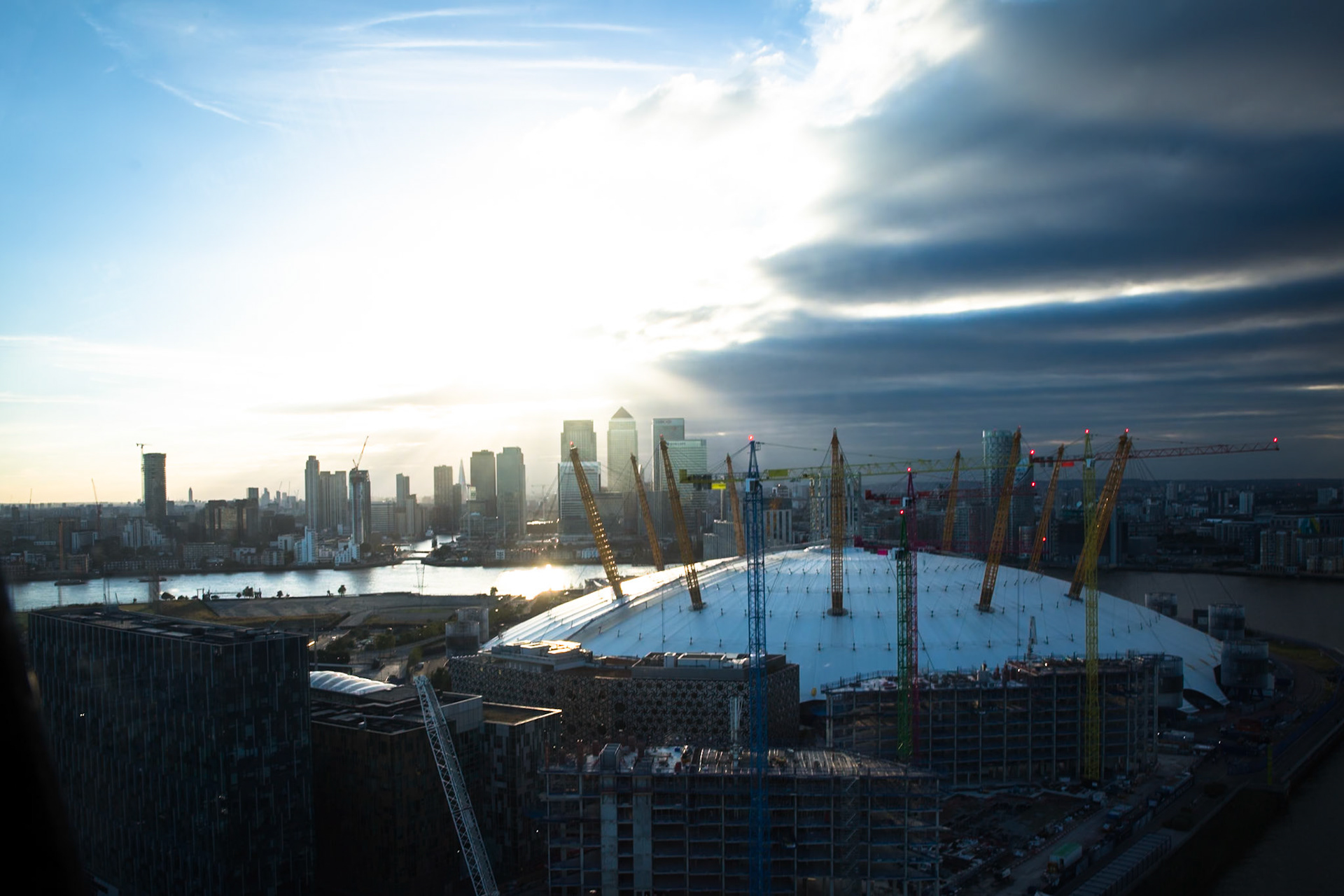 The Millennium Dome,  Greenwich Peninsula, South East London