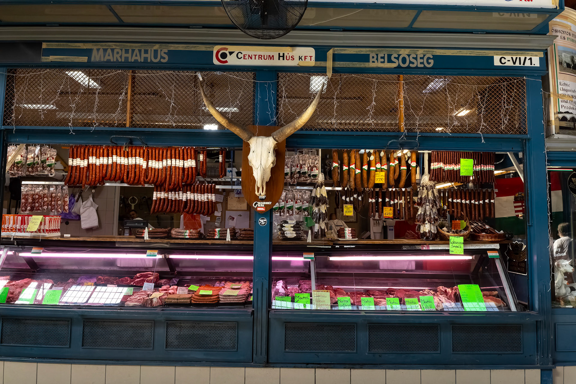 Central Market Hall, Budapest, Hungary