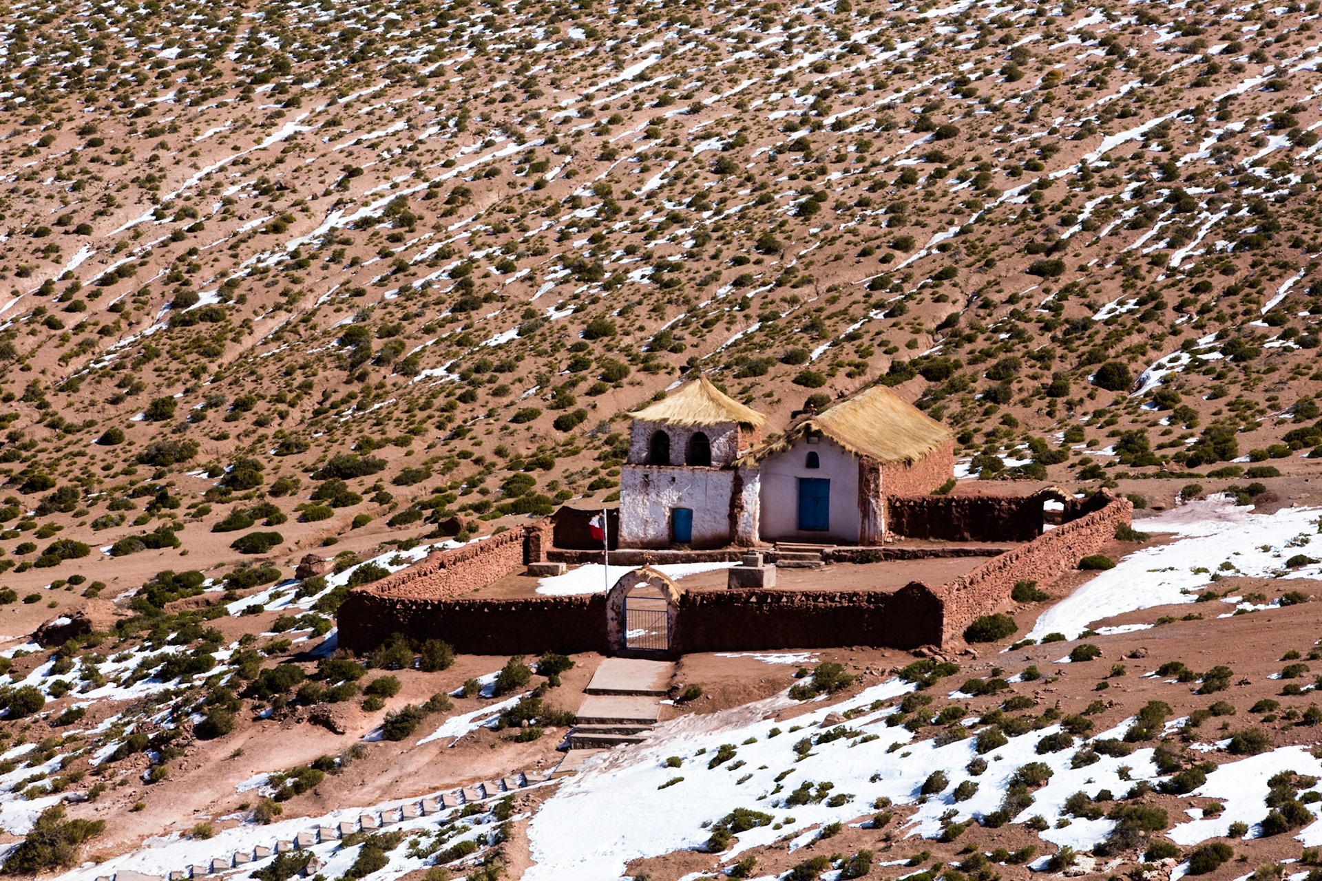 San Isidro, Machuca village, Altiplano, Atacama, Chile