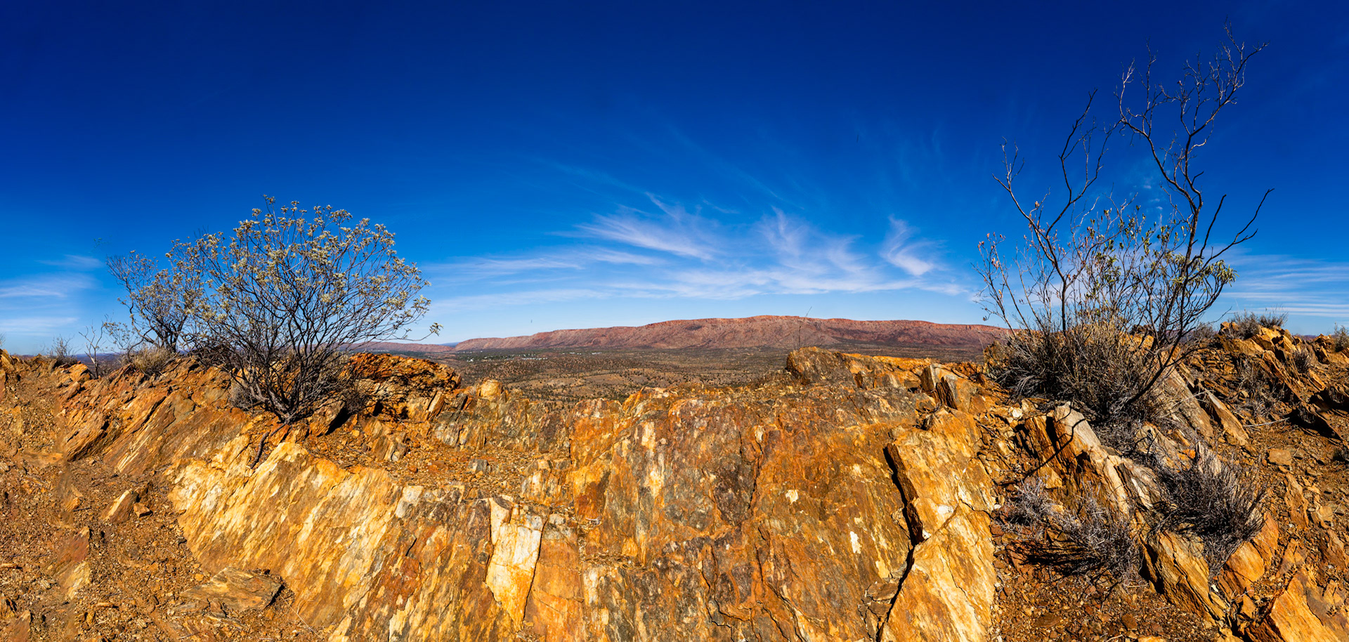 Telegraph Station to Wallaby Gap, Larapinta Trail, Northern Territory, Australia