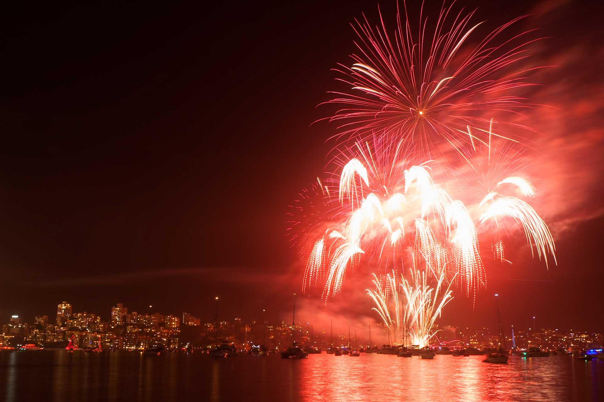 Fireworks, New Year's eve 2012, Sydney