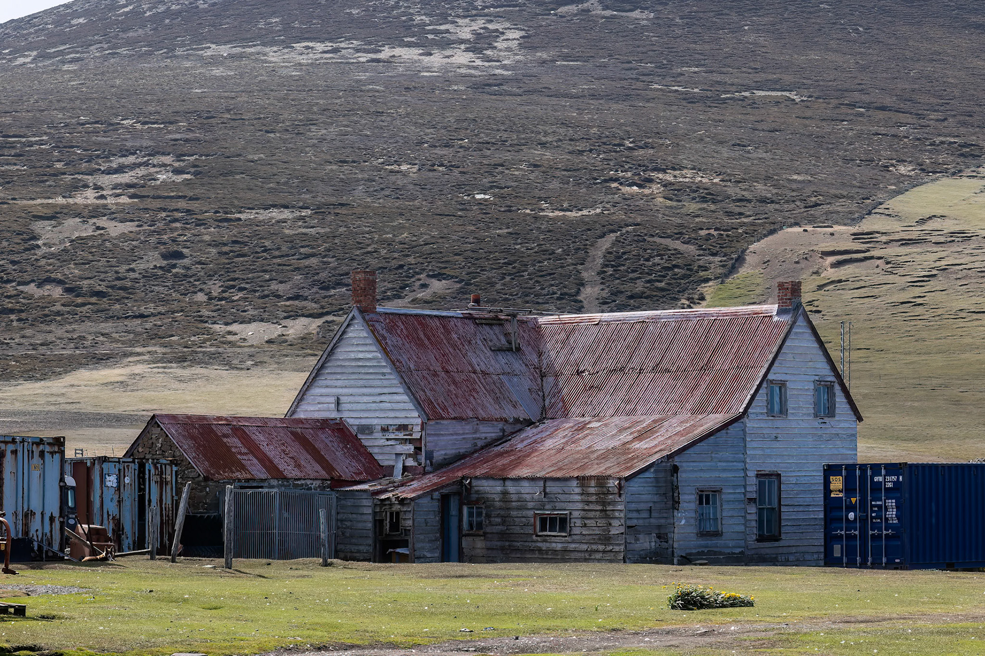 Landscape, The Settlement, Saunders Island, Falkland Islands