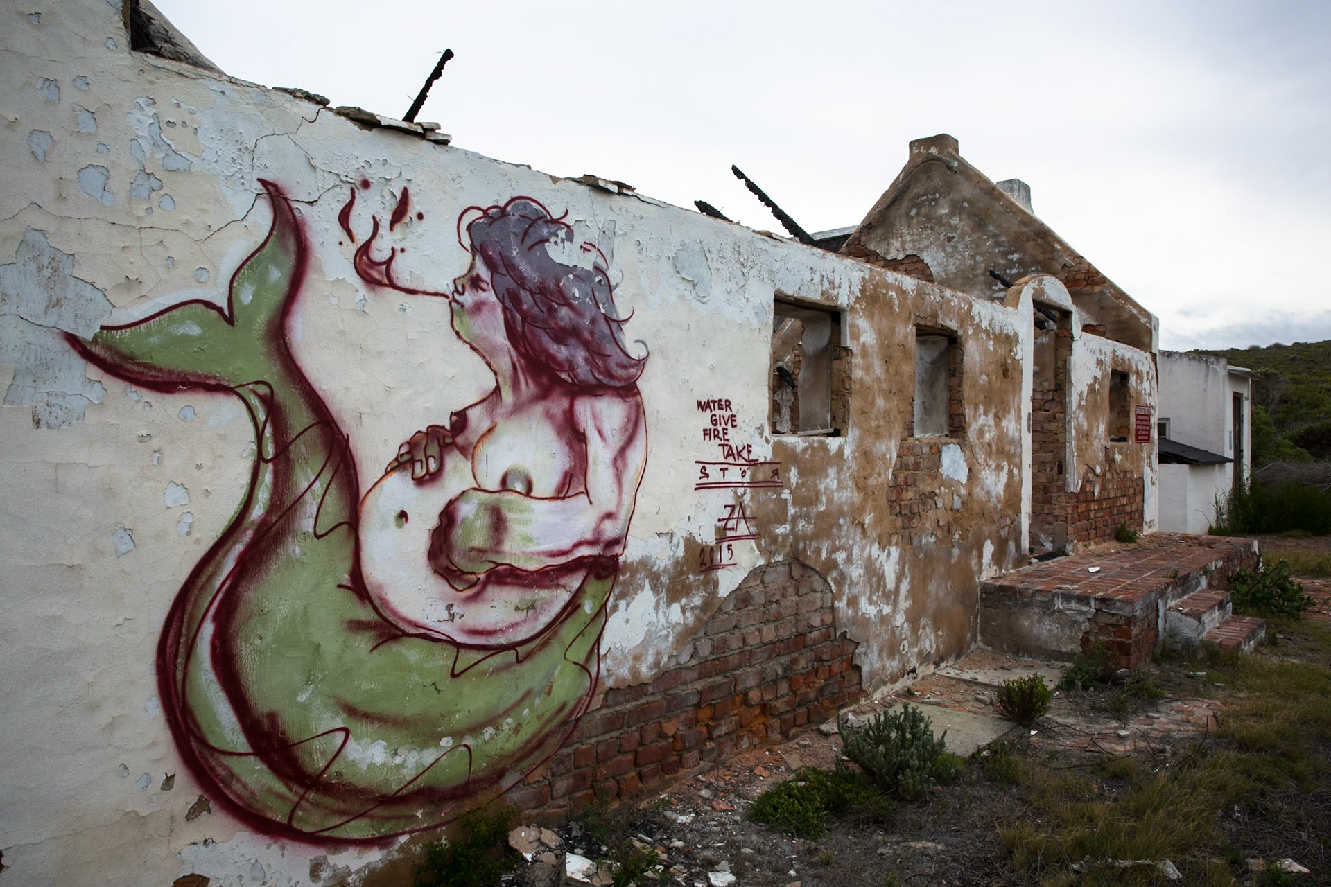 Graffiti, Koppie Alleen, De Hoop