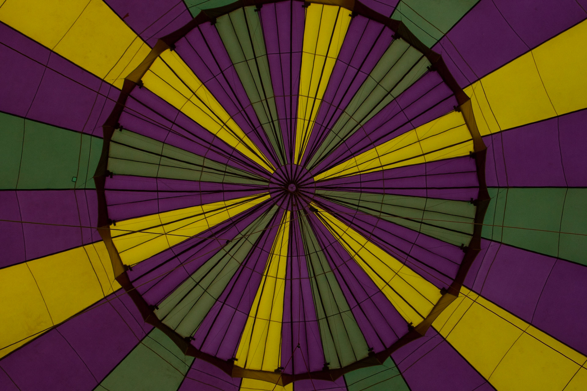 Hot air balloon ride in the Hunter Valley, New South Wales.