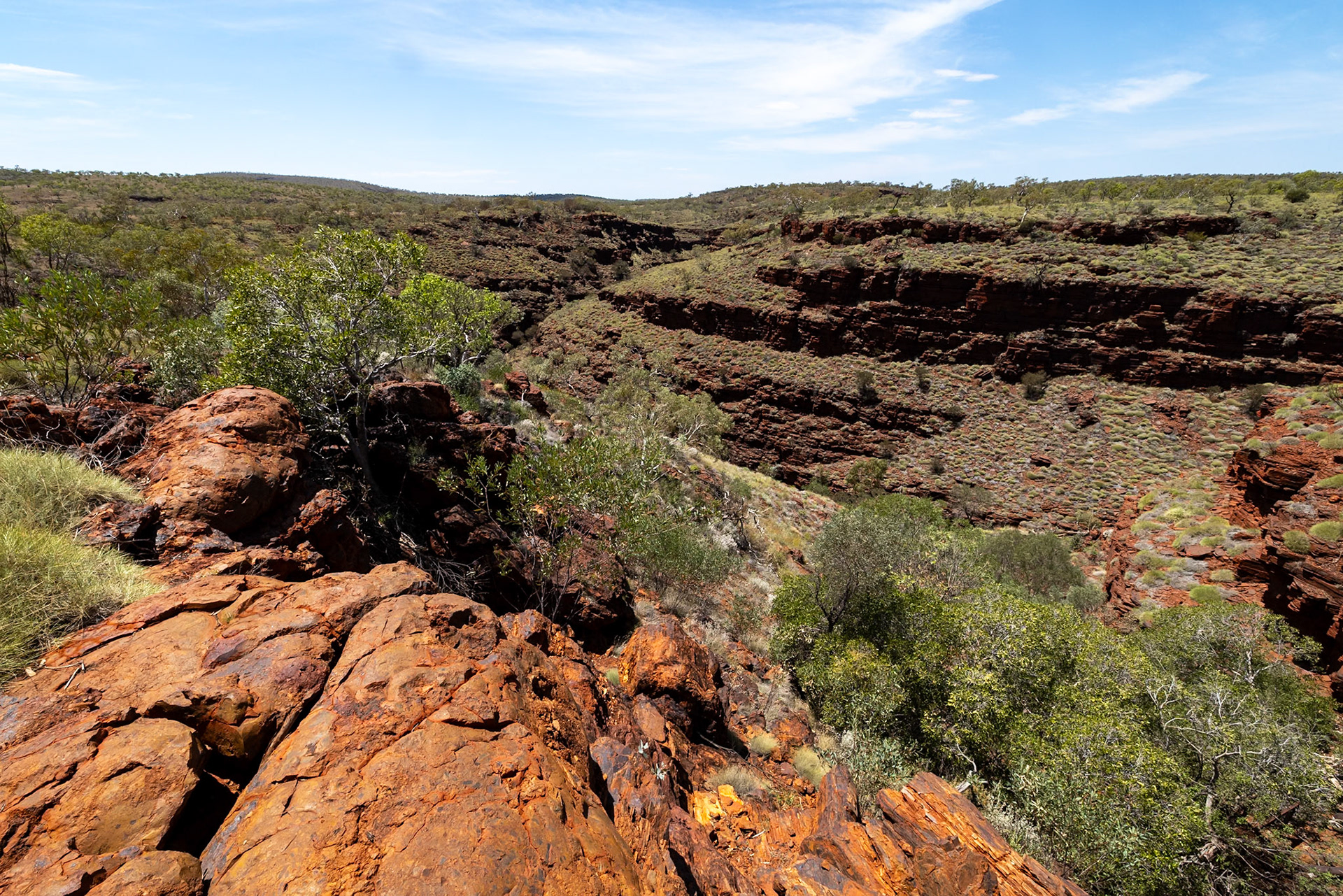Handrail Pool, Weano Gorge, Karijini National Park, Western Australia