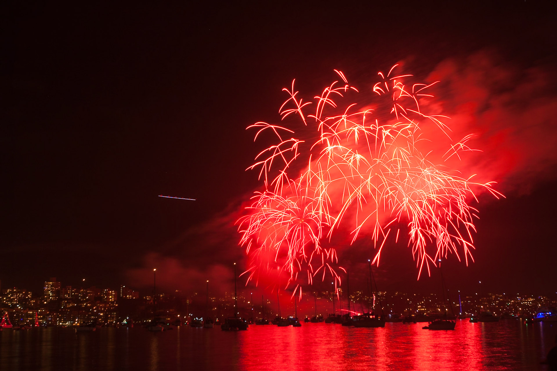 Fireworks, New Year's eve 2012, Sydney