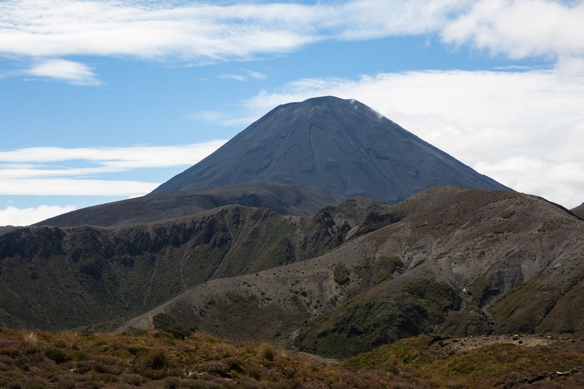 Waihohonu to Whakapapa village, Tongariro, New Zealand