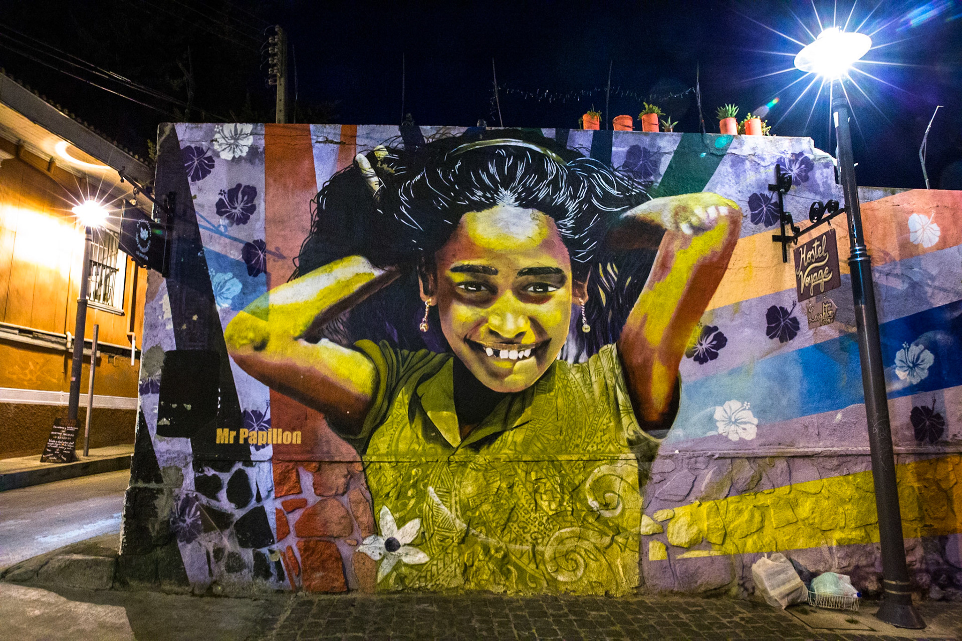 Street art, Valparaiso, Chile