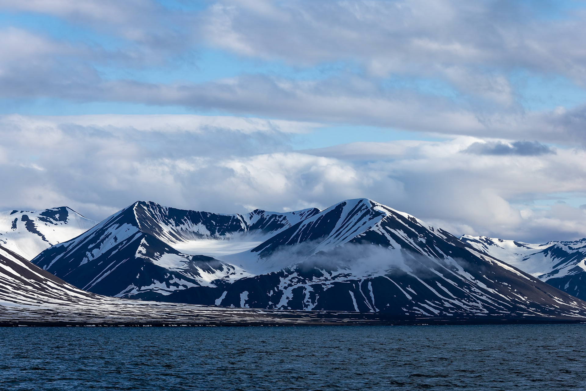 Landscape, Mosselbukta, Svalbard, Norway