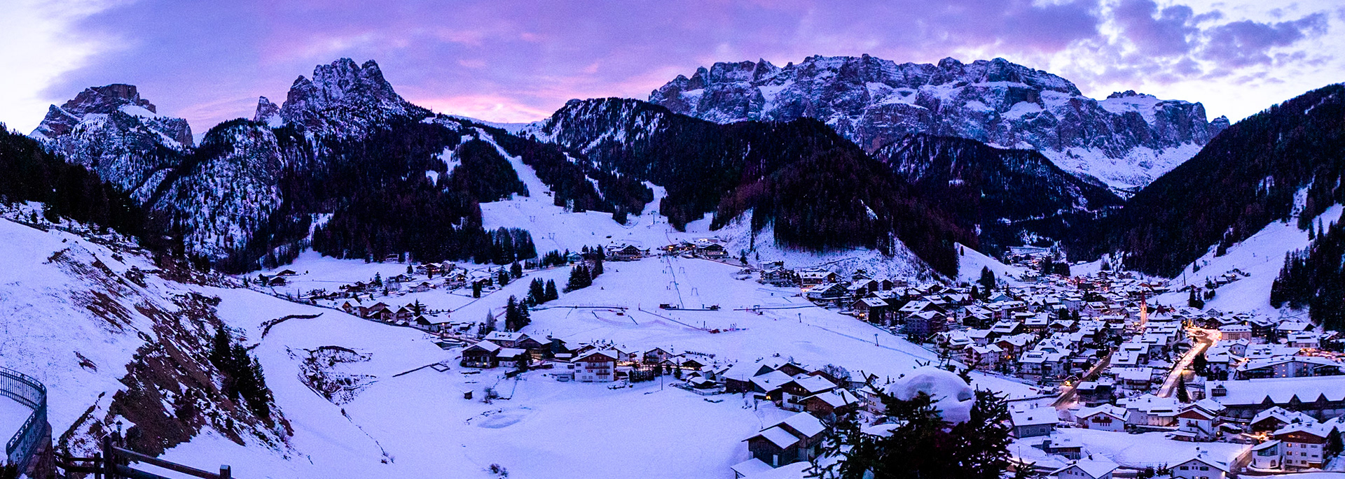 La Selva di val Gardena, Dolomites, Italy