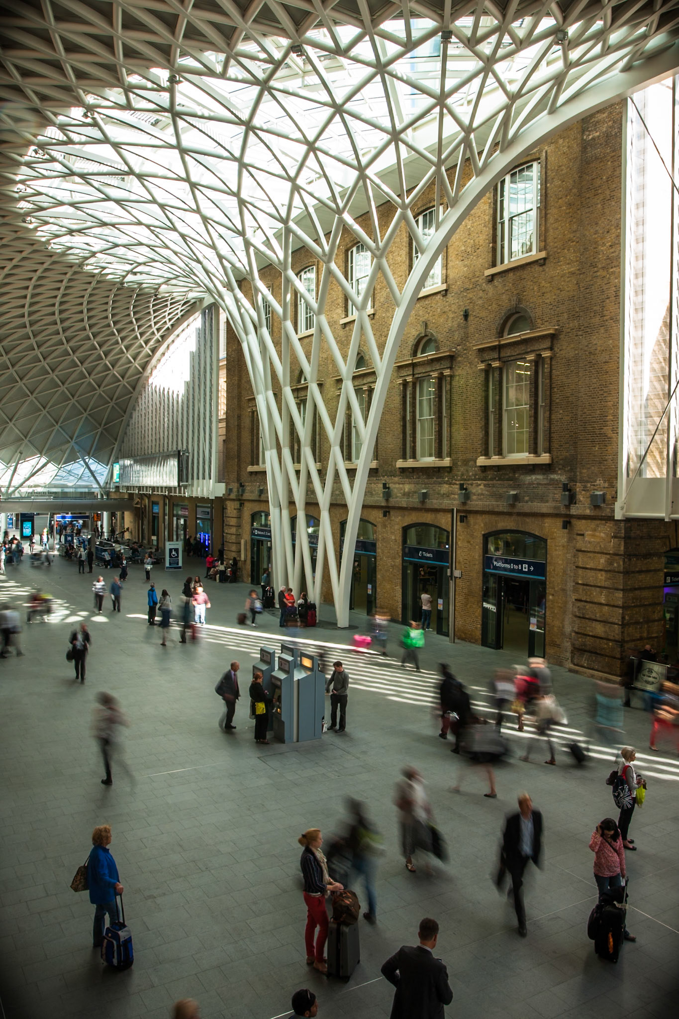 Light and shadows, King's Cross, London.