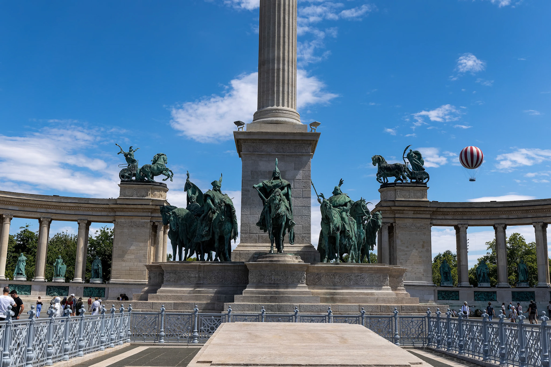 Hero's square, Budapest, Hungary