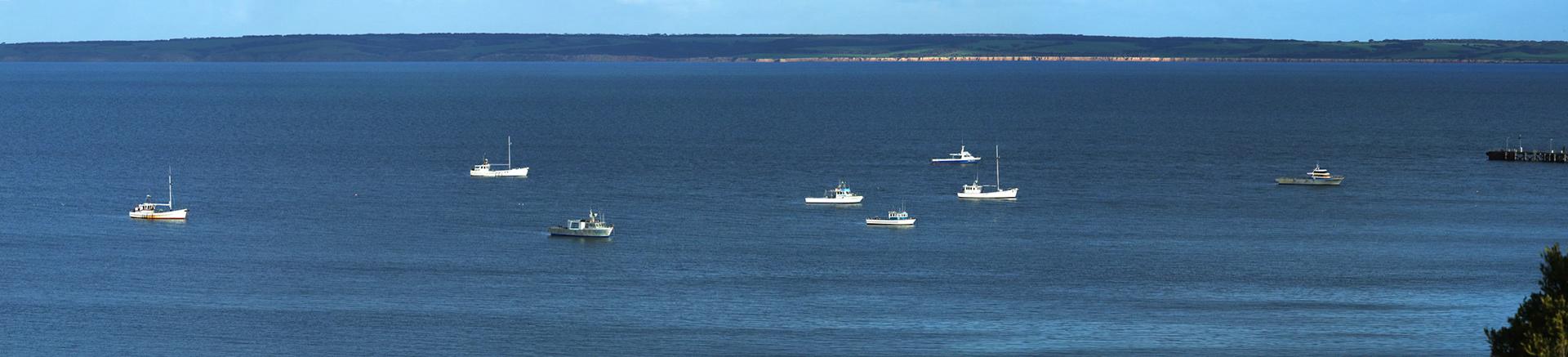 Fishing boats, Reeves Point, Kangaroo Island