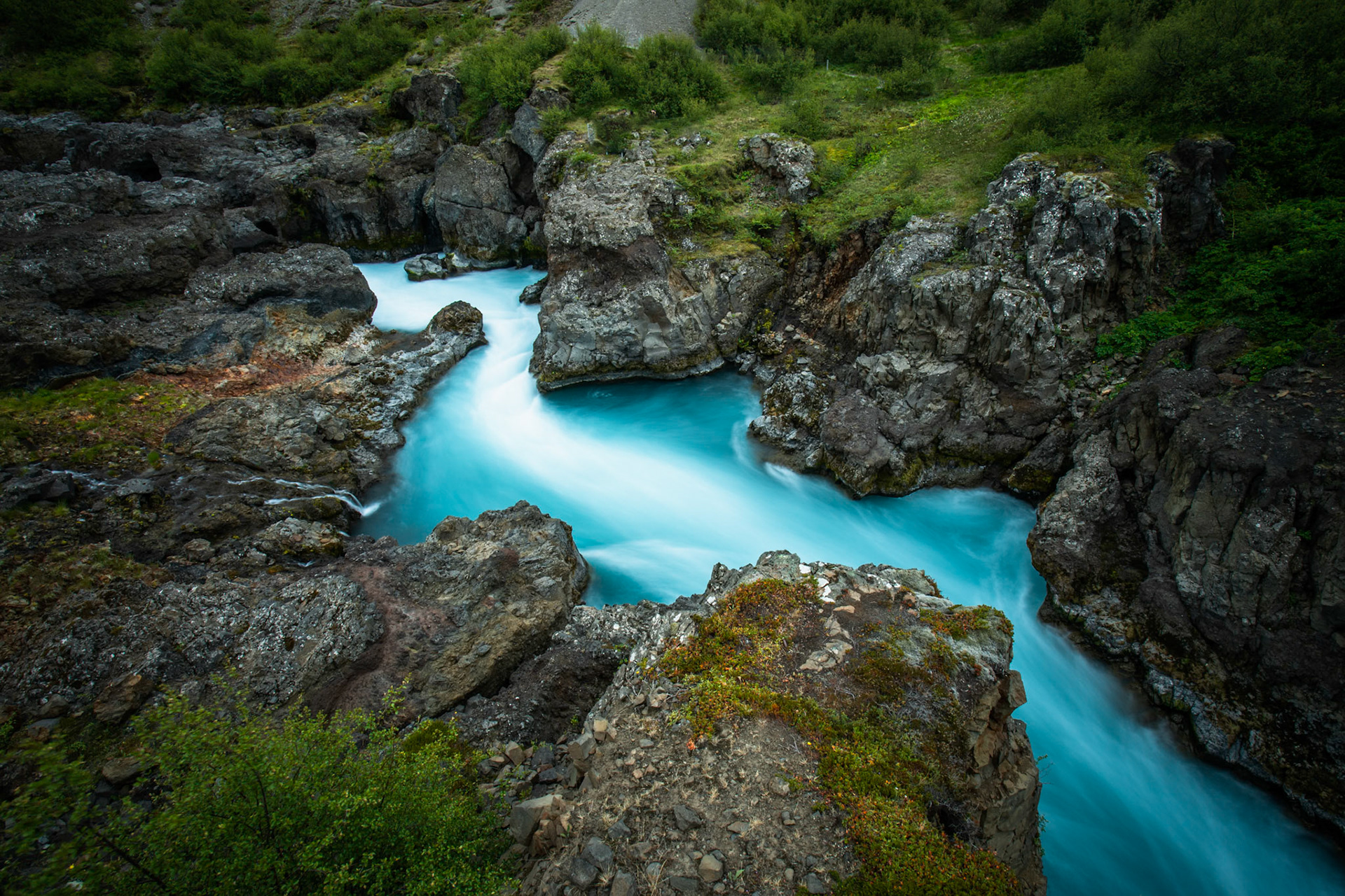 Barnafossar, Iceland, 2019