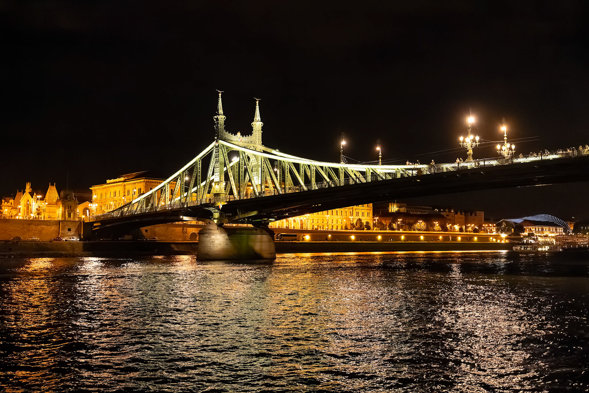 Liberty Bridge, Budapest, Hungary
