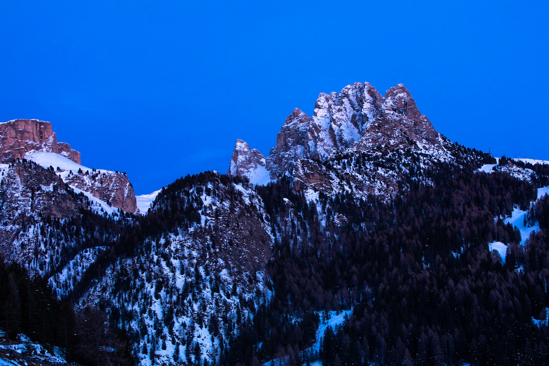 La Selva di val Gardena, Dolomites, Italy