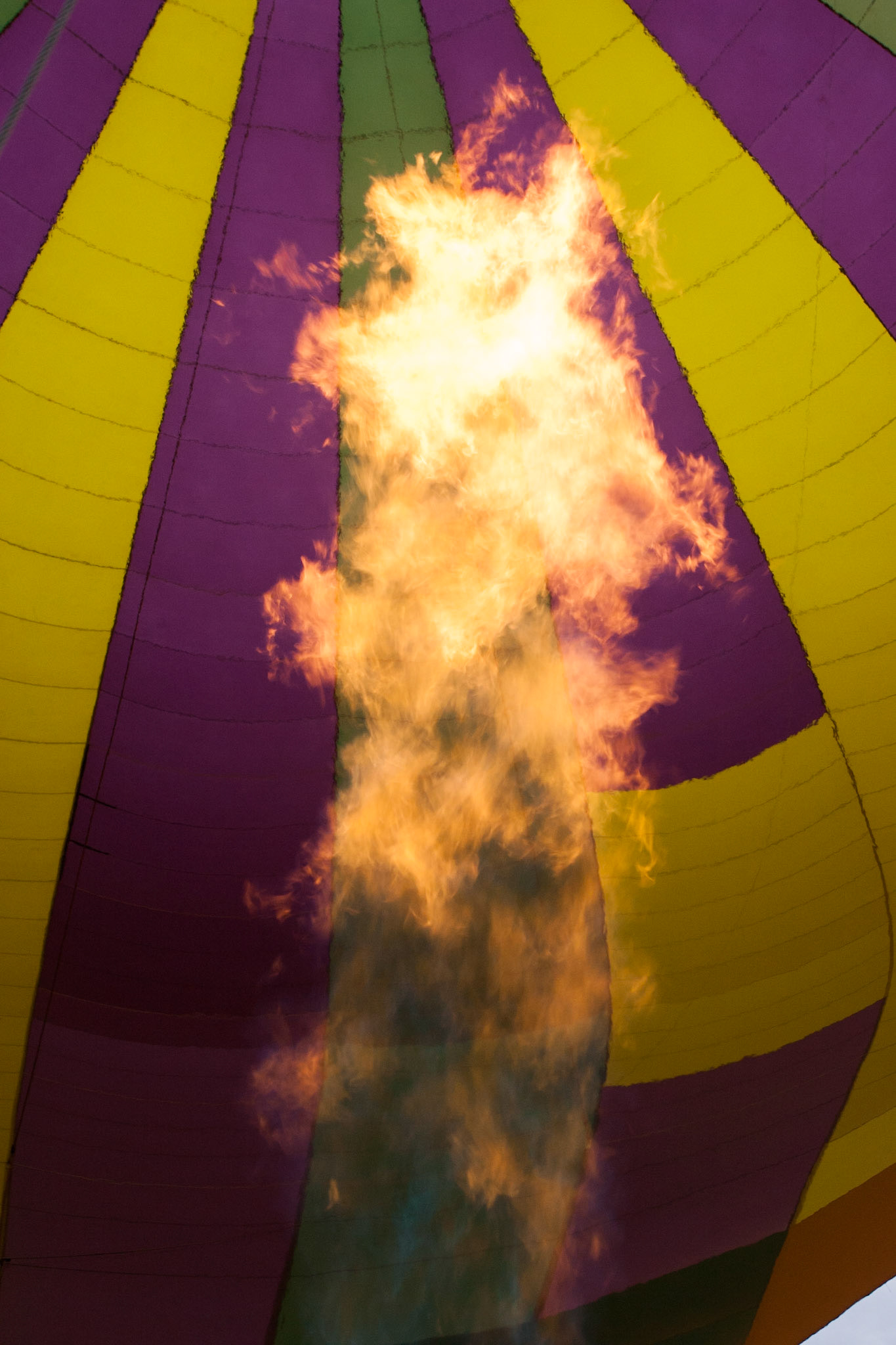 Hot air balloon ride in the Hunter Valley, New South Wales.