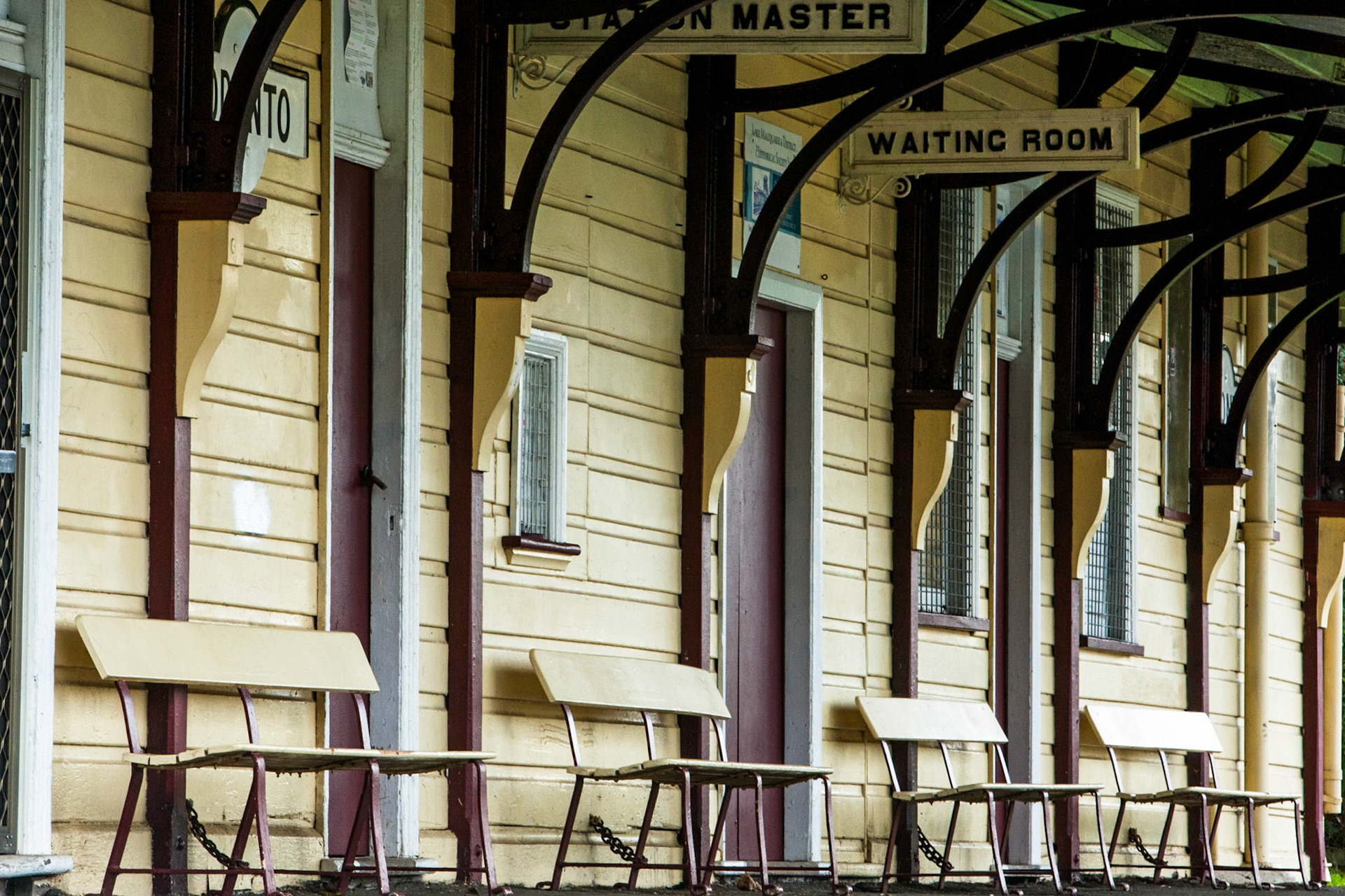 Historic disused station in Toronto on Macquarie lake.