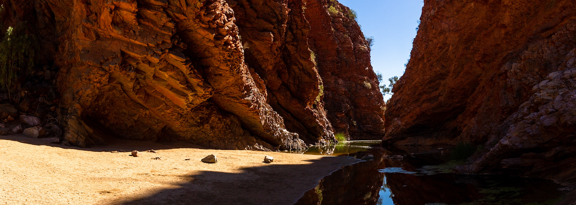 Nick's Camp to Simpson's Gap, Standley Chasm and lookout, Larapinta Trail, Northern Territory, Australia