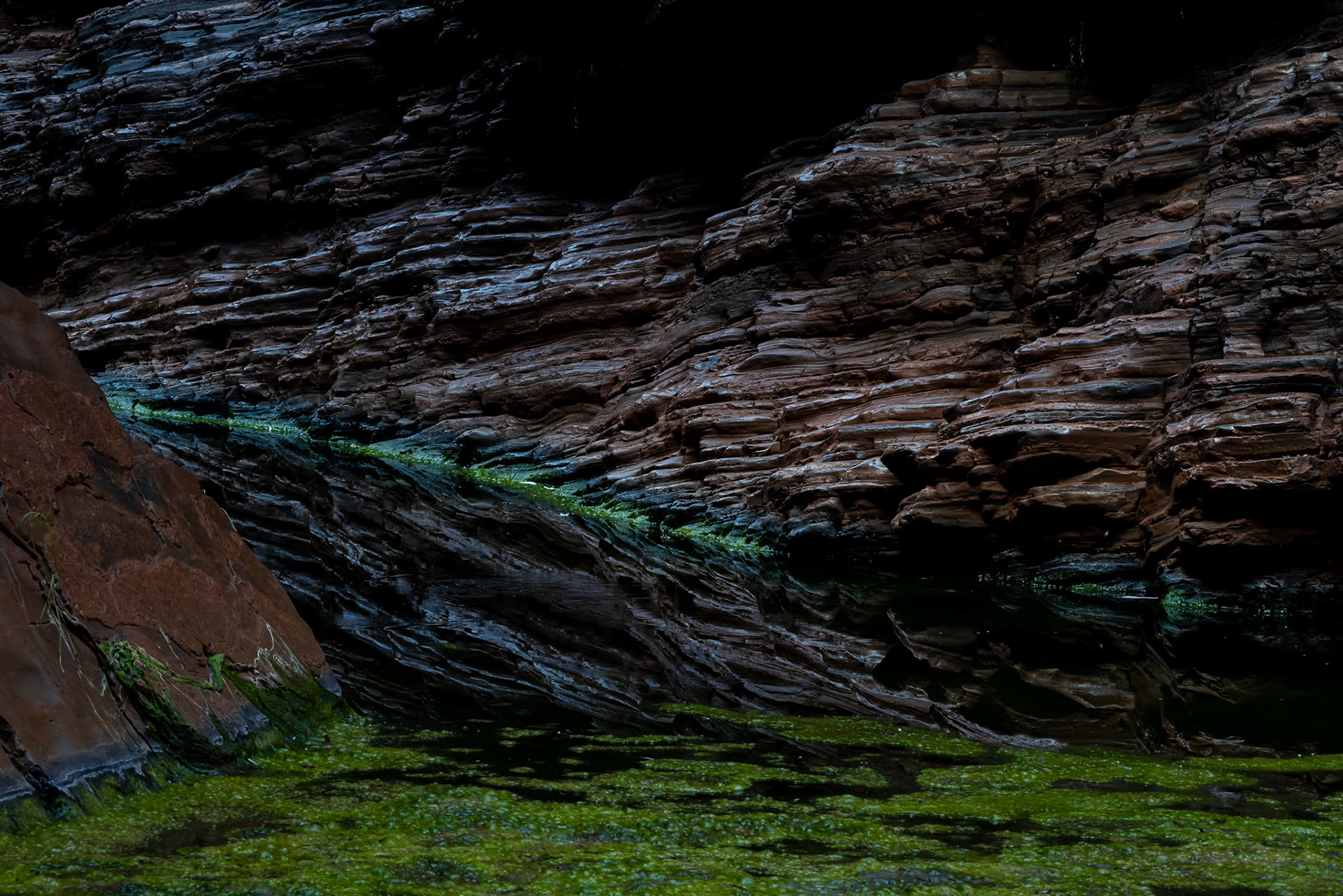 Handrail Pool, Weano Gorge, Karijini National Park, Western Australia
