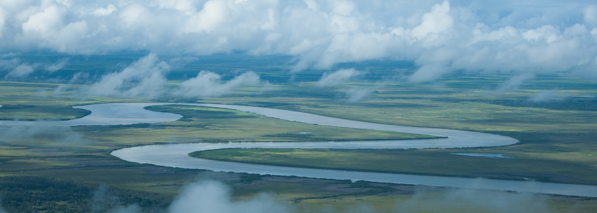 An aerial view of Arnhemland, flying from Mount Borradale to Darwin