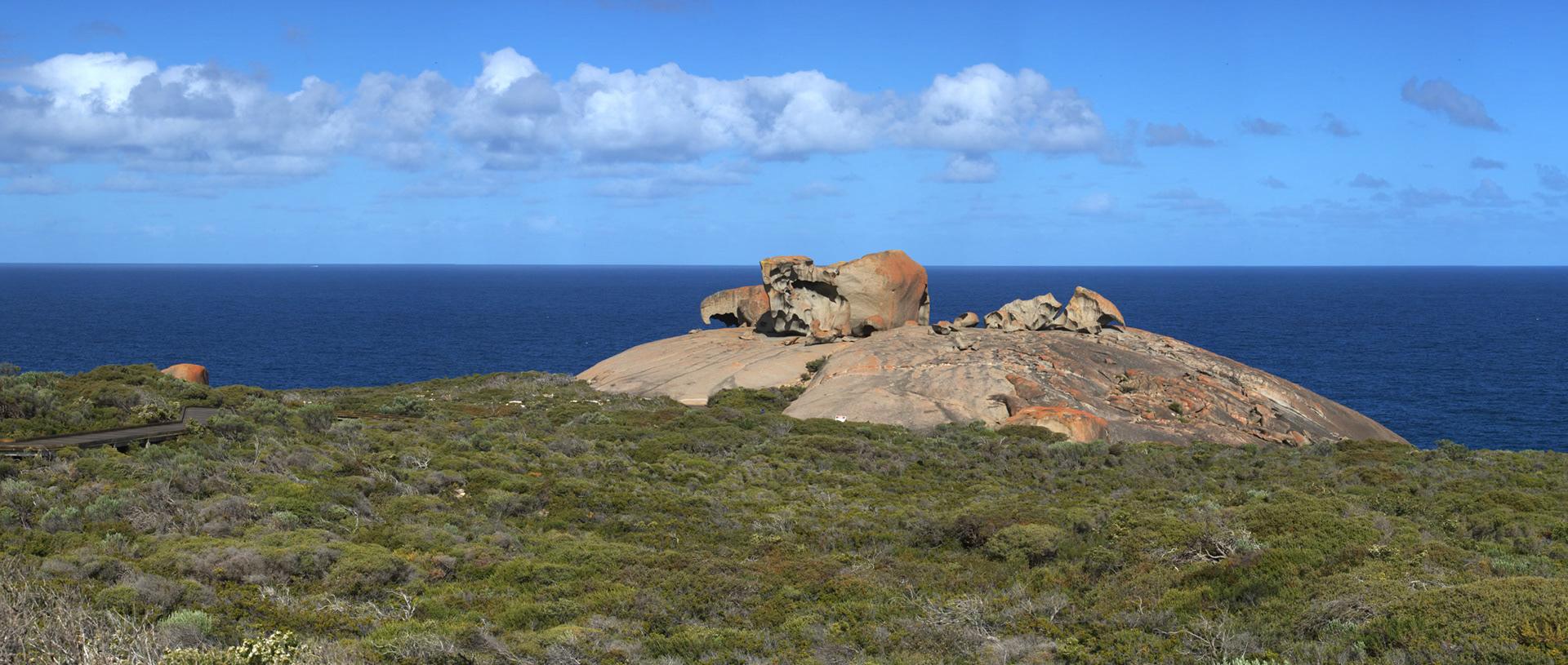 Remarkable Rocks at Cape de Coudiac in Flinders Chase National Park, Kangaroo Island, South Australia