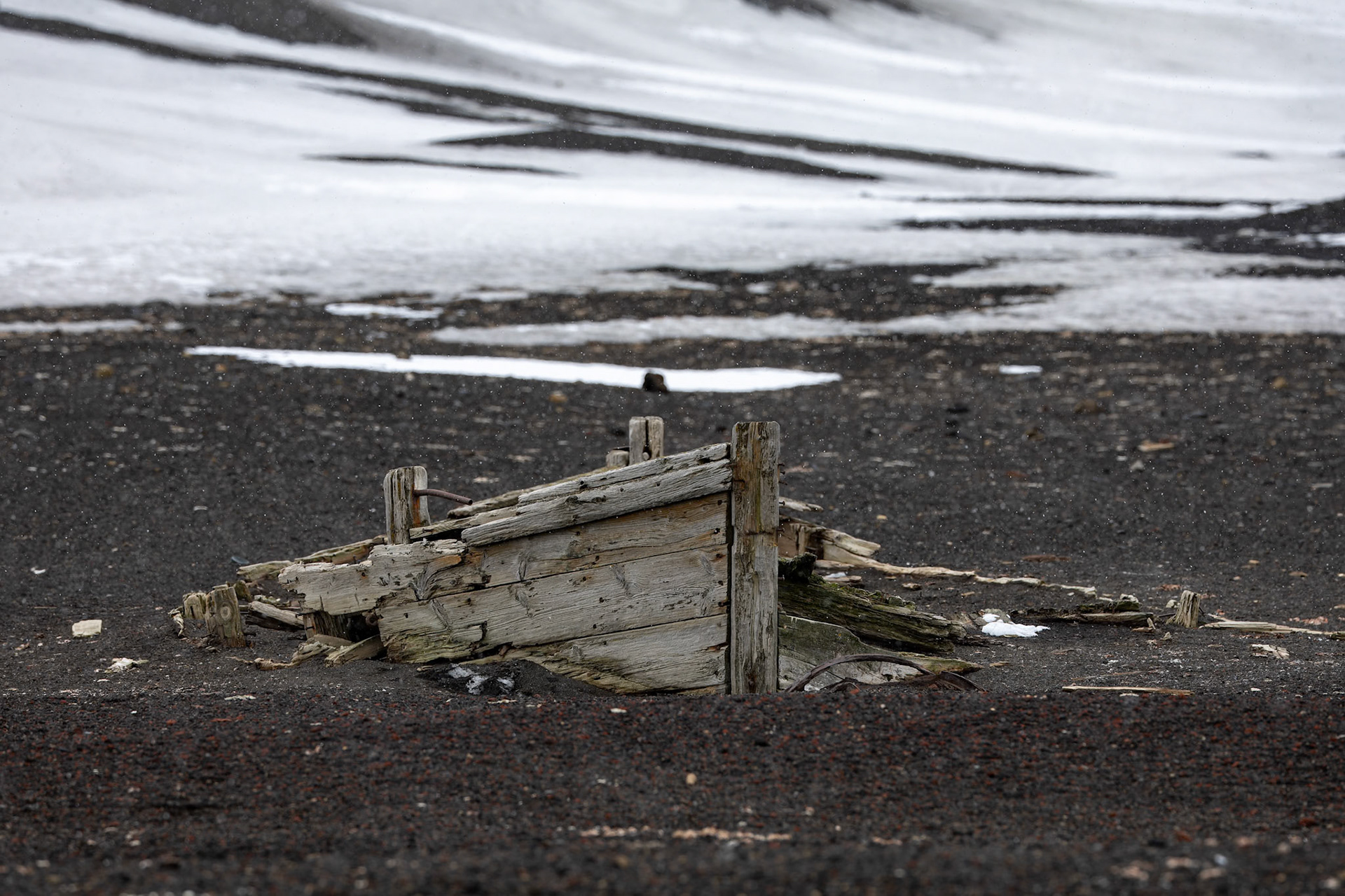 Landscape, Whaler's Bay, Deception Island