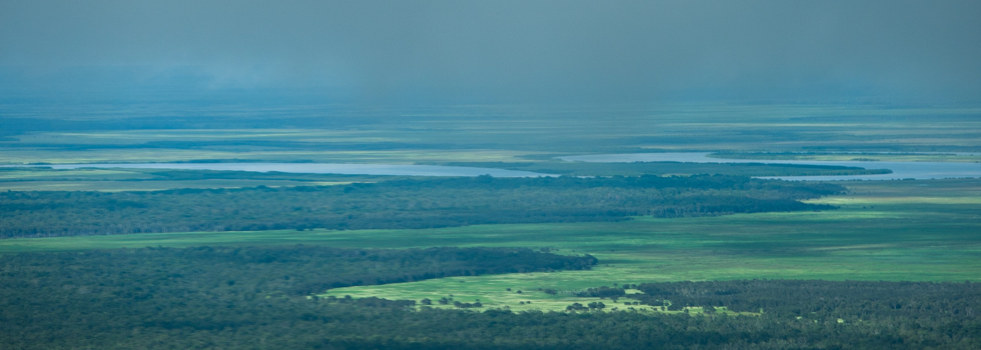 An aerial view of Arnhemland, flying from Mount Borradale to Darwin