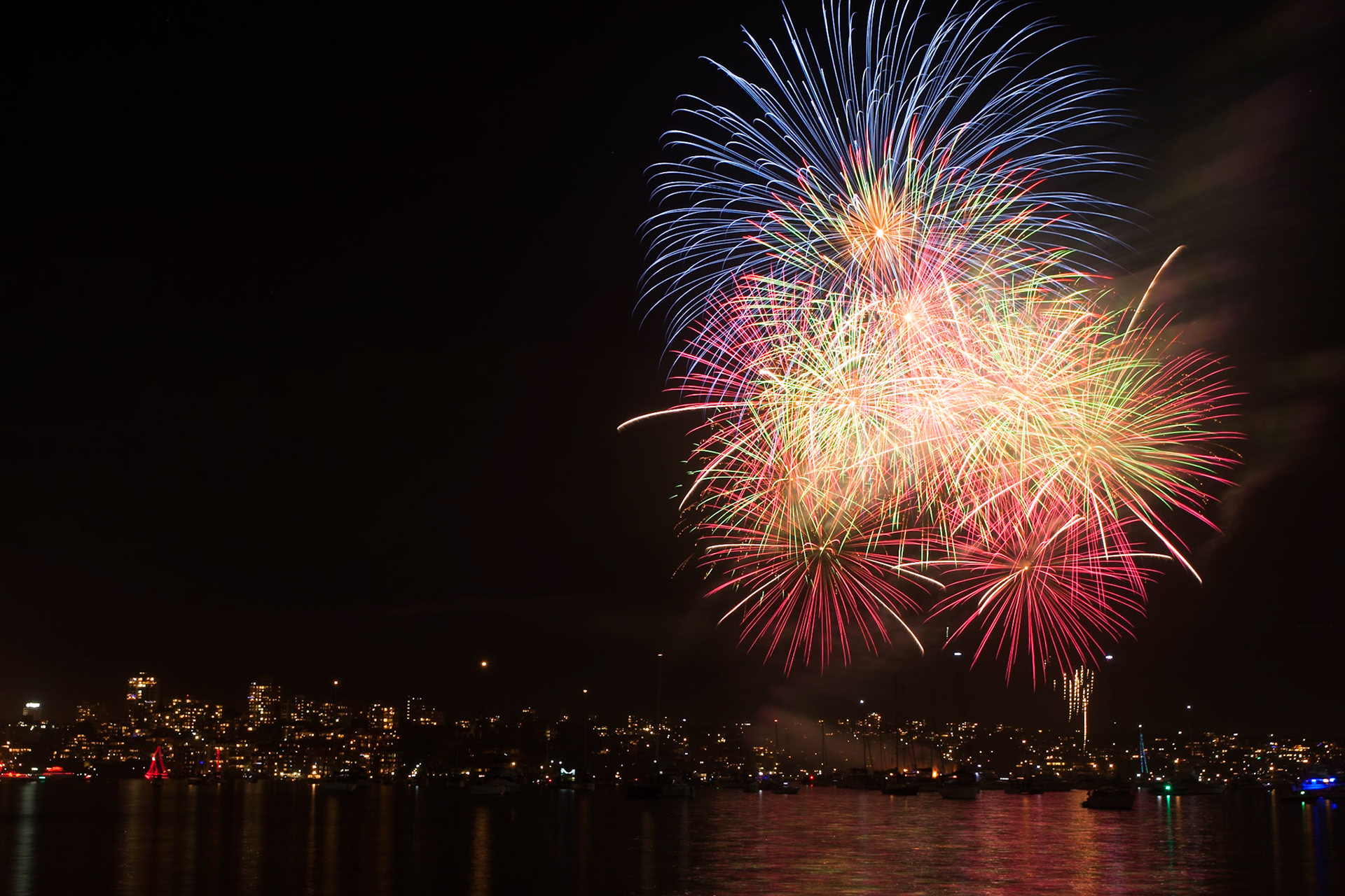 Fireworks, New Year's eve 2012, Sydney